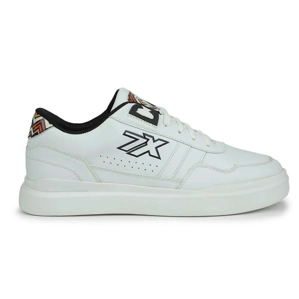 Baskets décontractées blanches Leap7x pour hommes NICOLAS-1E par Liberty