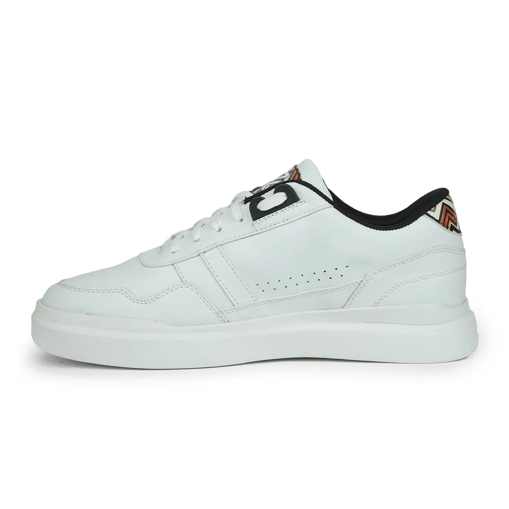 Baskets décontractées blanches Leap7x pour hommes NICOLAS-1E par Liberty