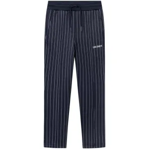 Les Deux Kids Dark Navy/Light Ivory Striped Ballier Pinstripe Track Pants Kids Les Deux Kids
