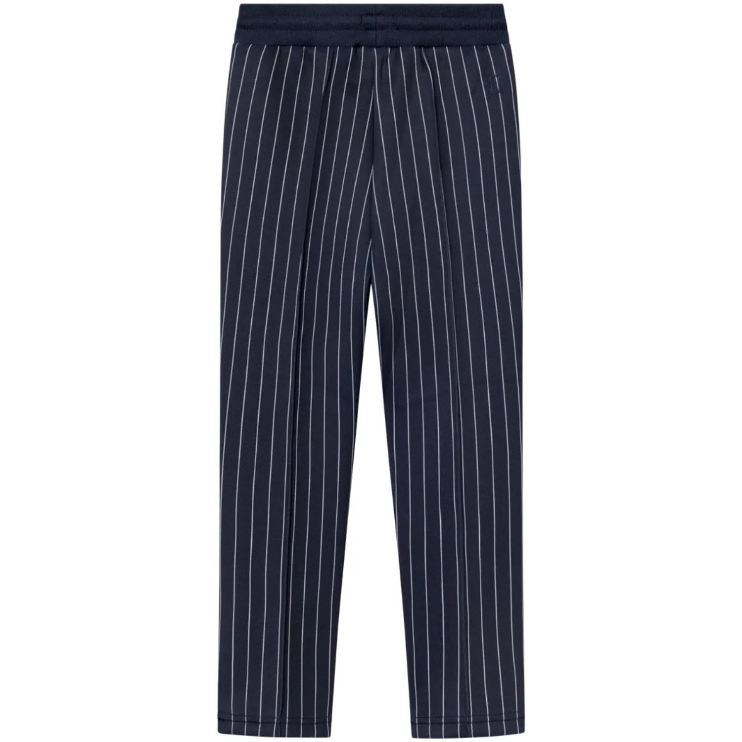 Les Deux Kids Pantalon de survêtement rayé Dark Navy/Light Ivory à pinces Enfant Les Deux Kids