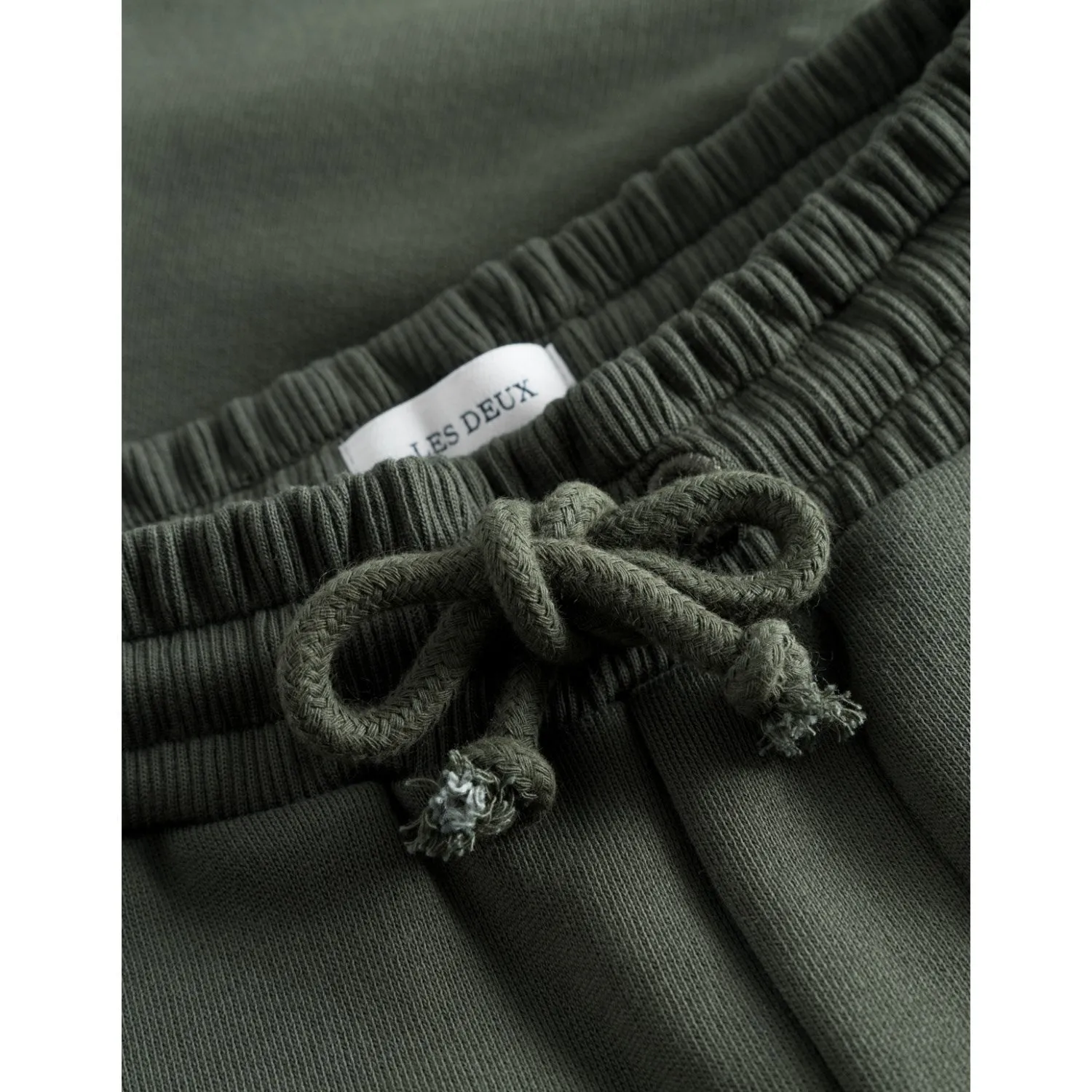 Les Deux Kids Pantalon de survêtement bouclé Forest Green/Ivoire Enfant Les Deux Kids