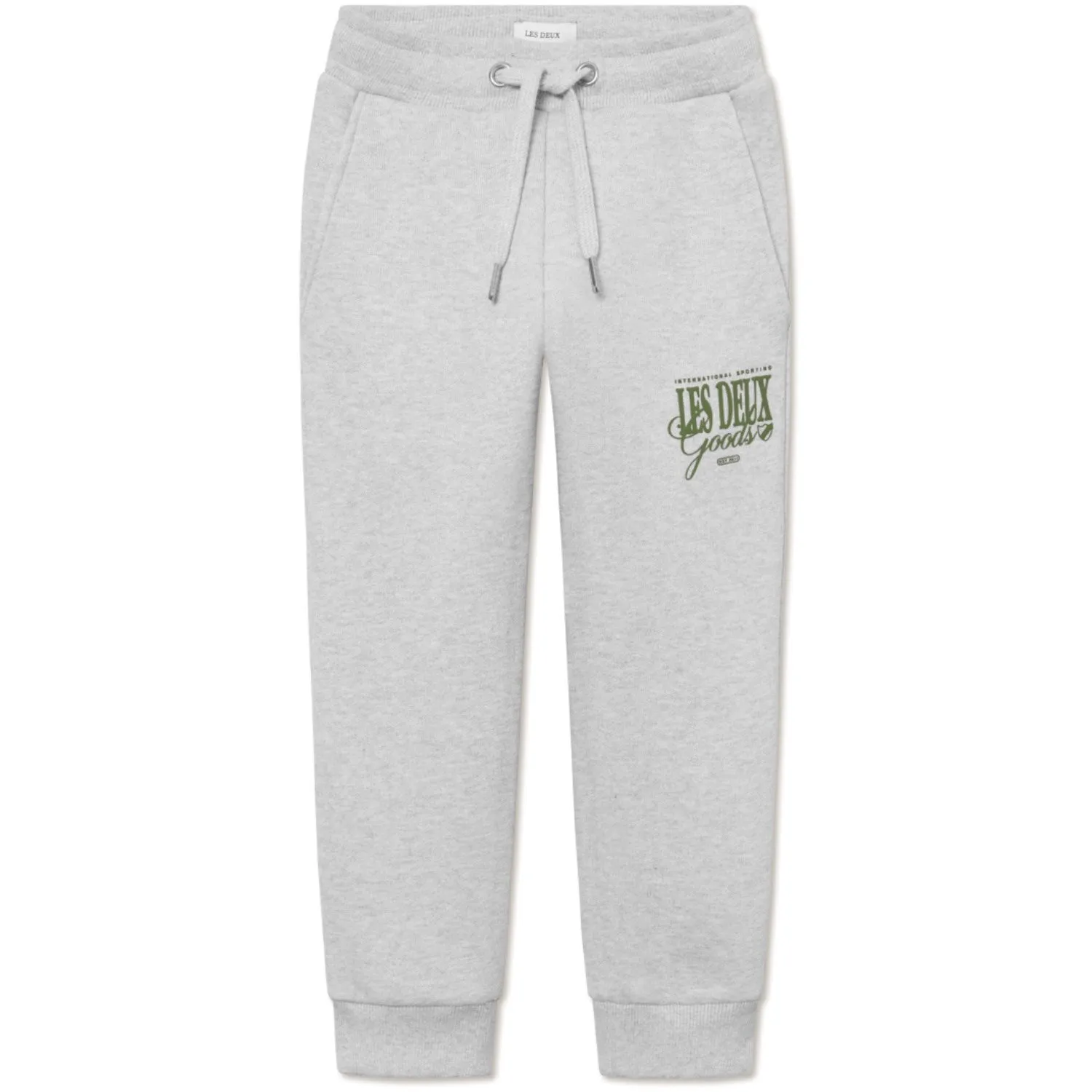 Les Deux Kids Pantalon de survêtement mélange neige/ciboulette vert Les Deux Kids