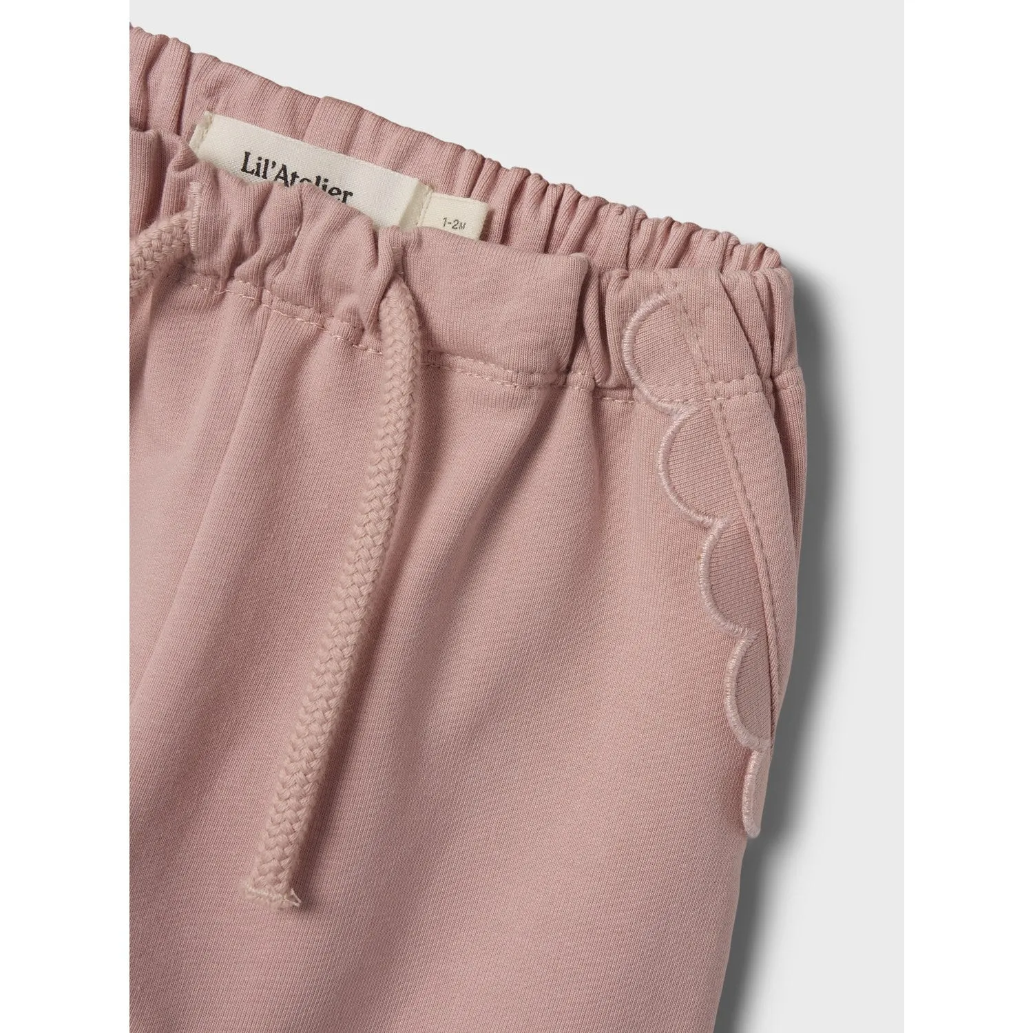 Pantalon de survêtement décontracté Lil'Atelier Misty Rose Nbfomads
