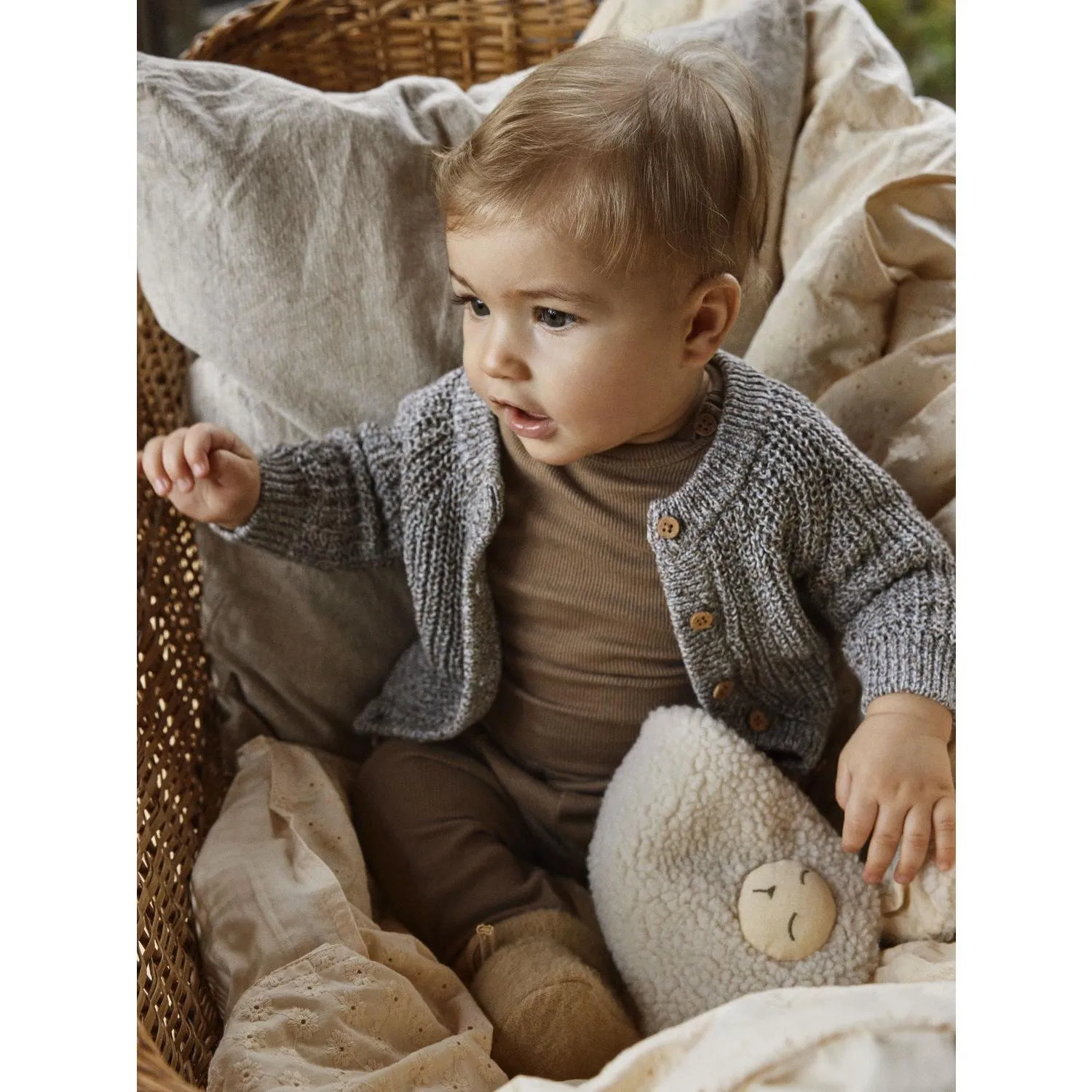Lil'Atelier Pantalon Halli Teinte Sépia Lil Atelier
