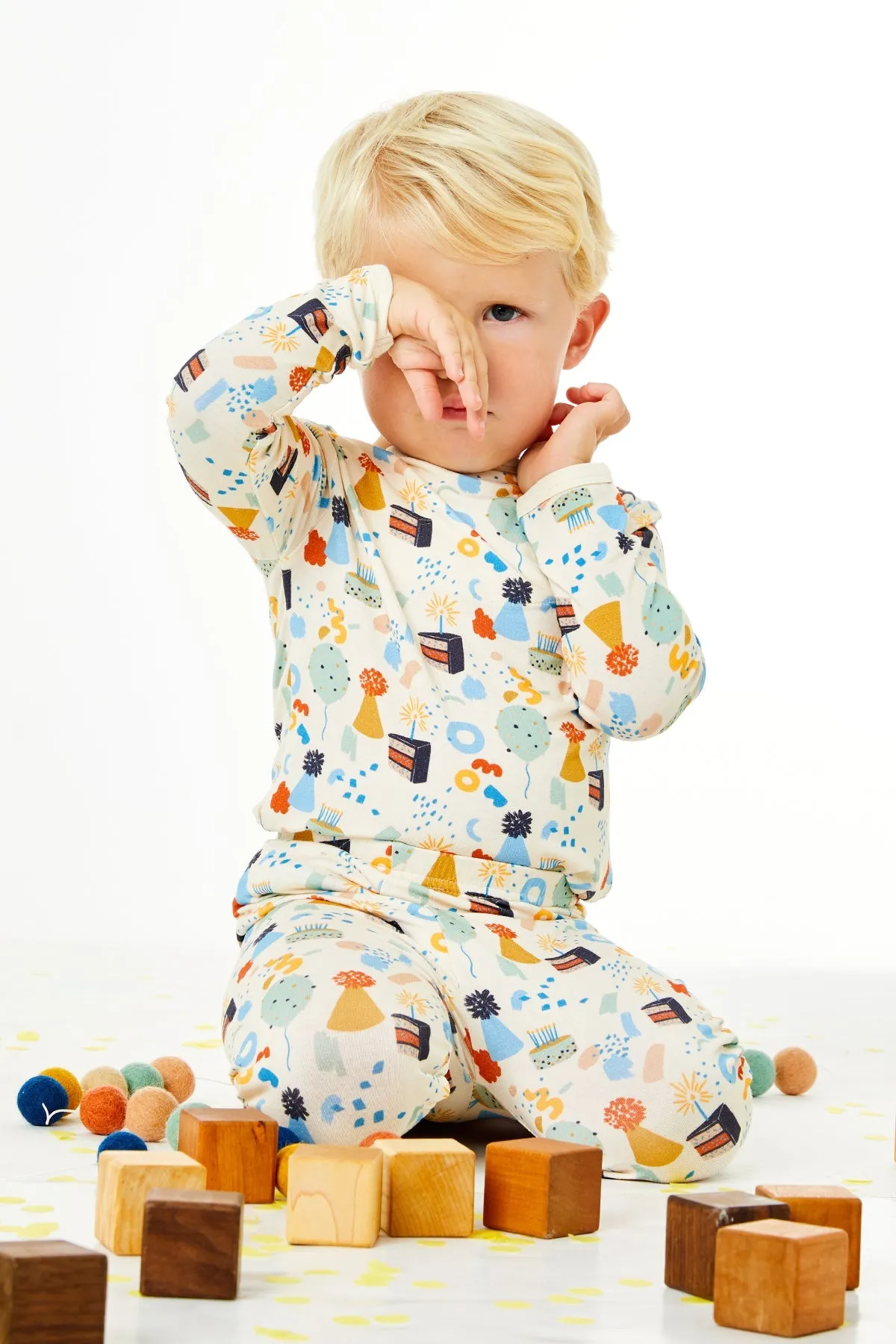 Pyjama à Manches Longues - Anniversaire BébéEnfant_Clover-Baby-Kids