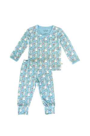 Long Sleeve Pajama Set - Bunnies Babykids_Clover-Baby-Kids