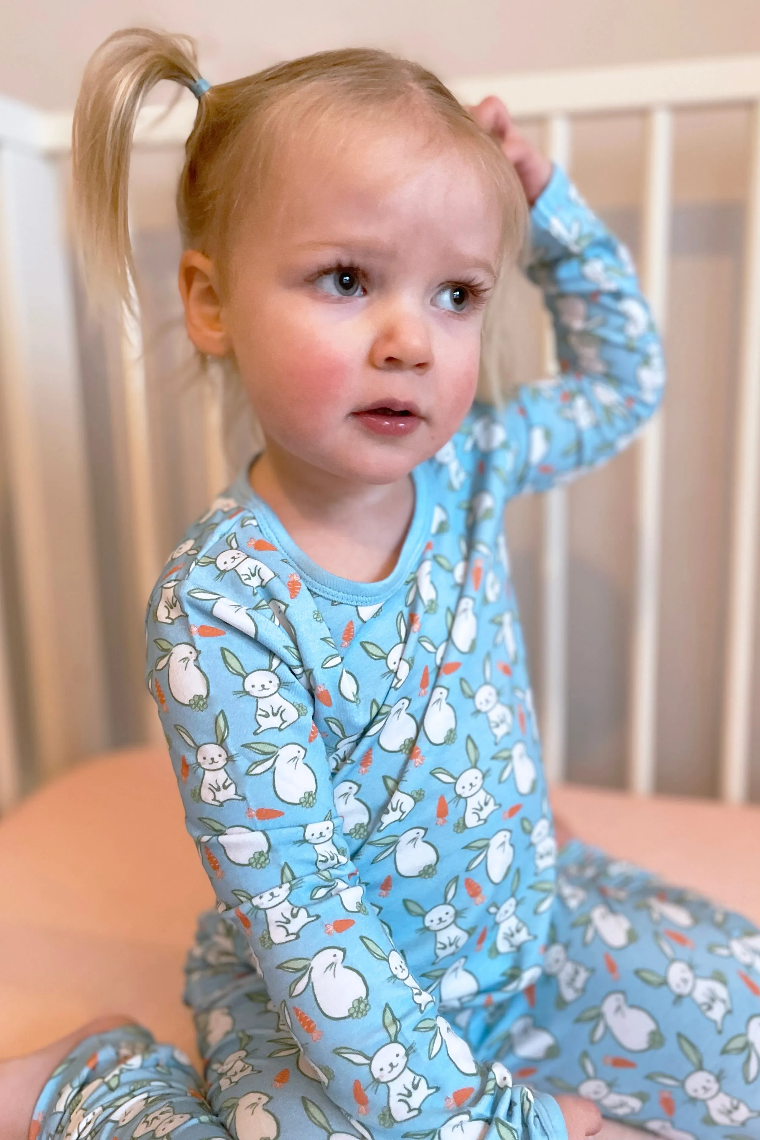 Pyjama à Manches Longues - Lapins Bébé/Enfant_Clover-Baby-Kids