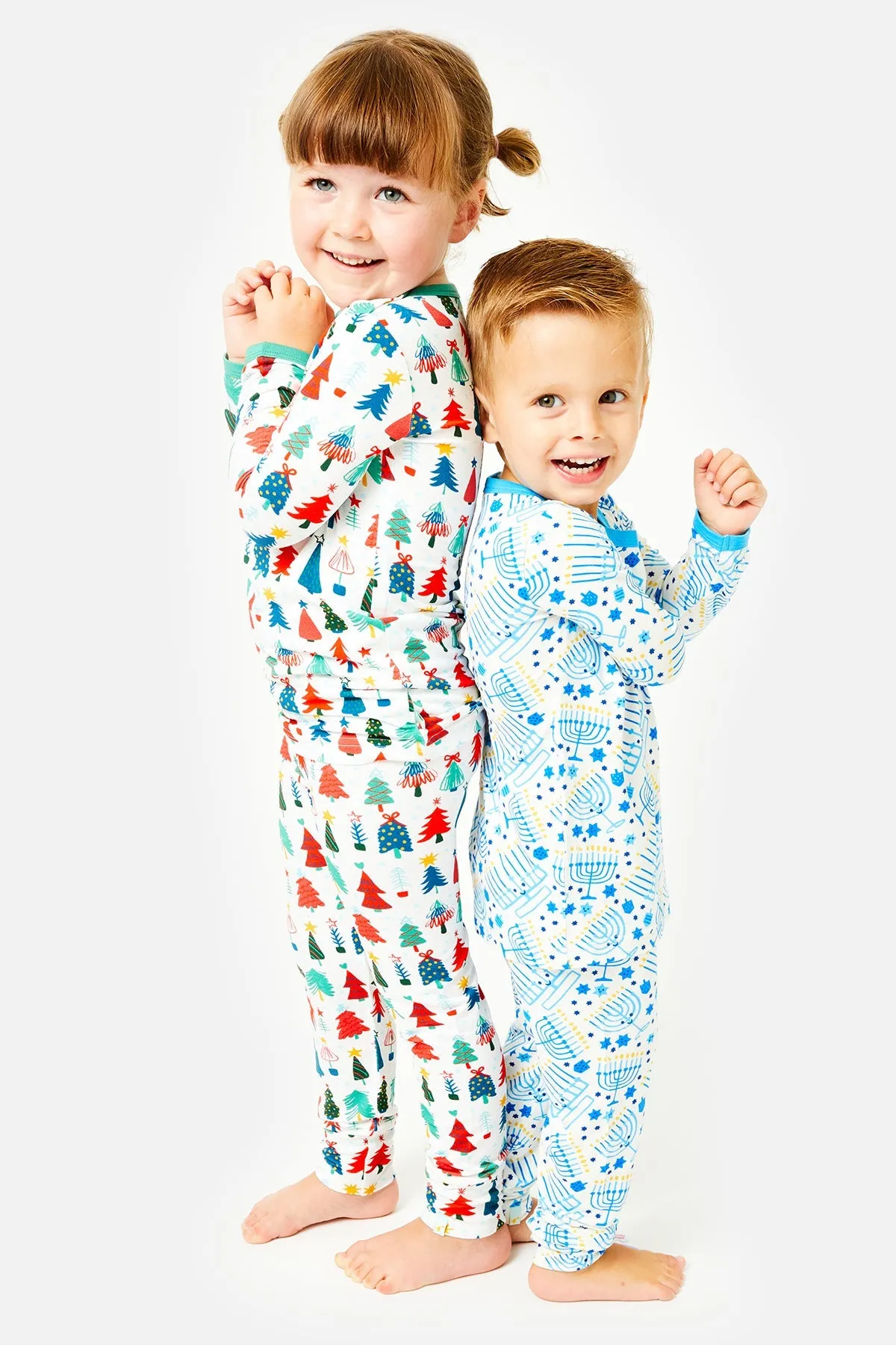 Pyjama à Manches Longues - Sapins de Noël Babykids_Clover-Baby-Kids