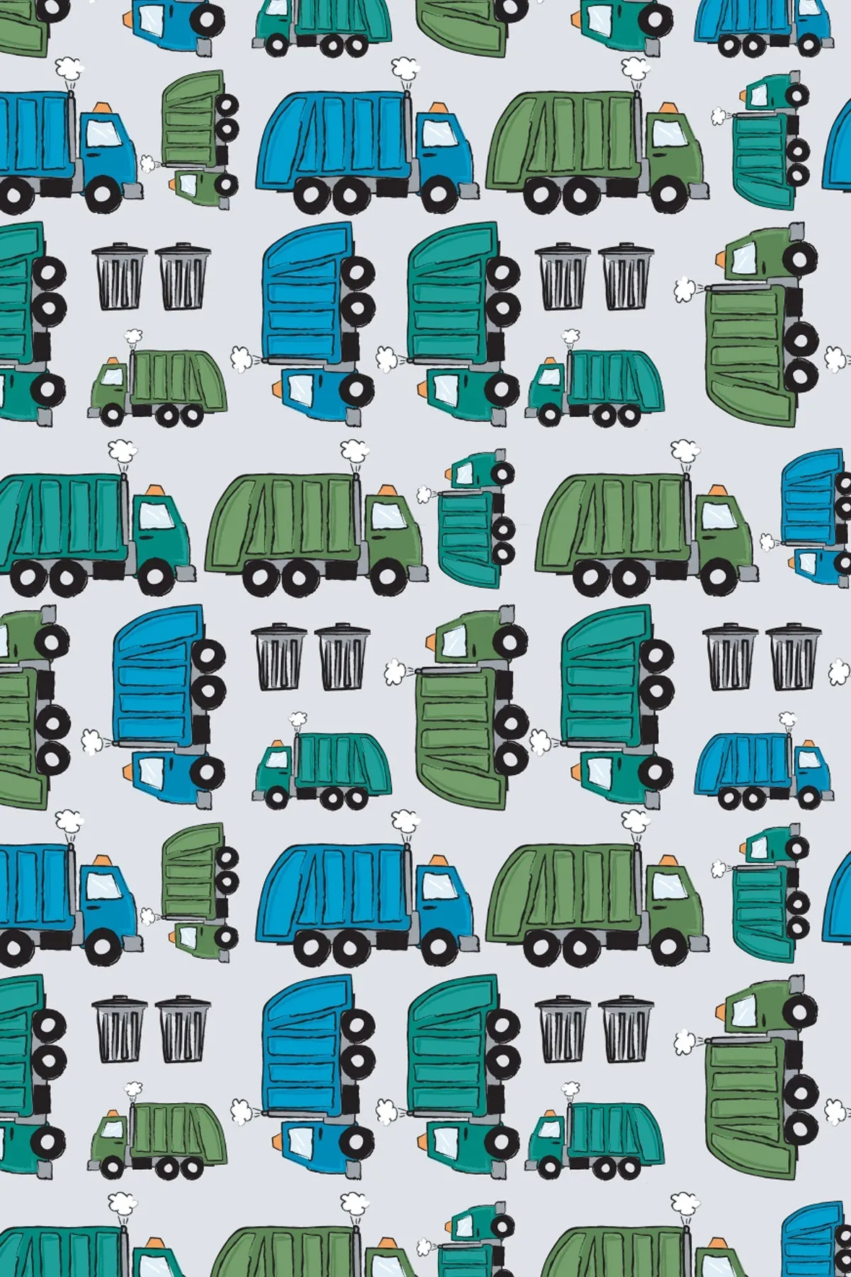 Pyjama à manches longues - Camions poubelles Babykids_Clover-Baby-Kids