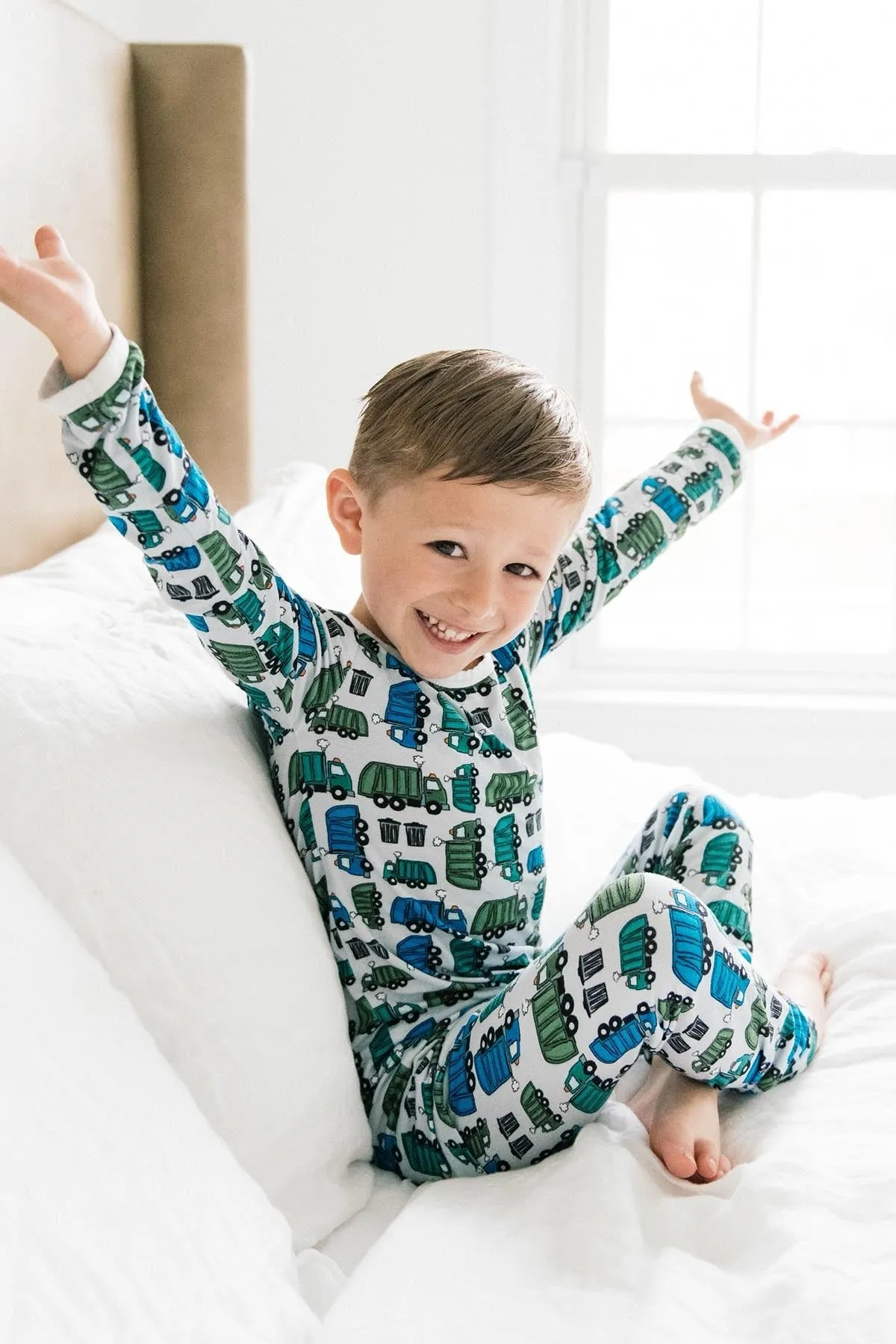 Pyjama à manches longues - Camions poubelles Babykids_Clover-Baby-Kids