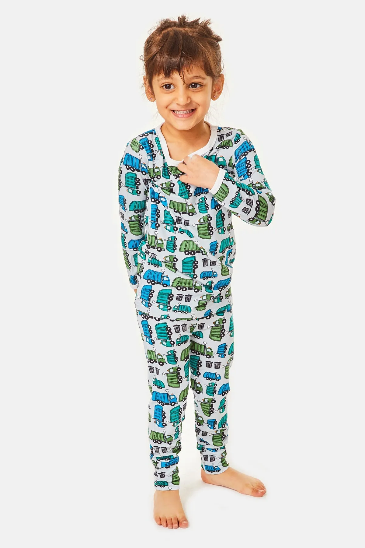 Pyjama à manches longues - Camions poubelles Babykids_Clover-Baby-Kids