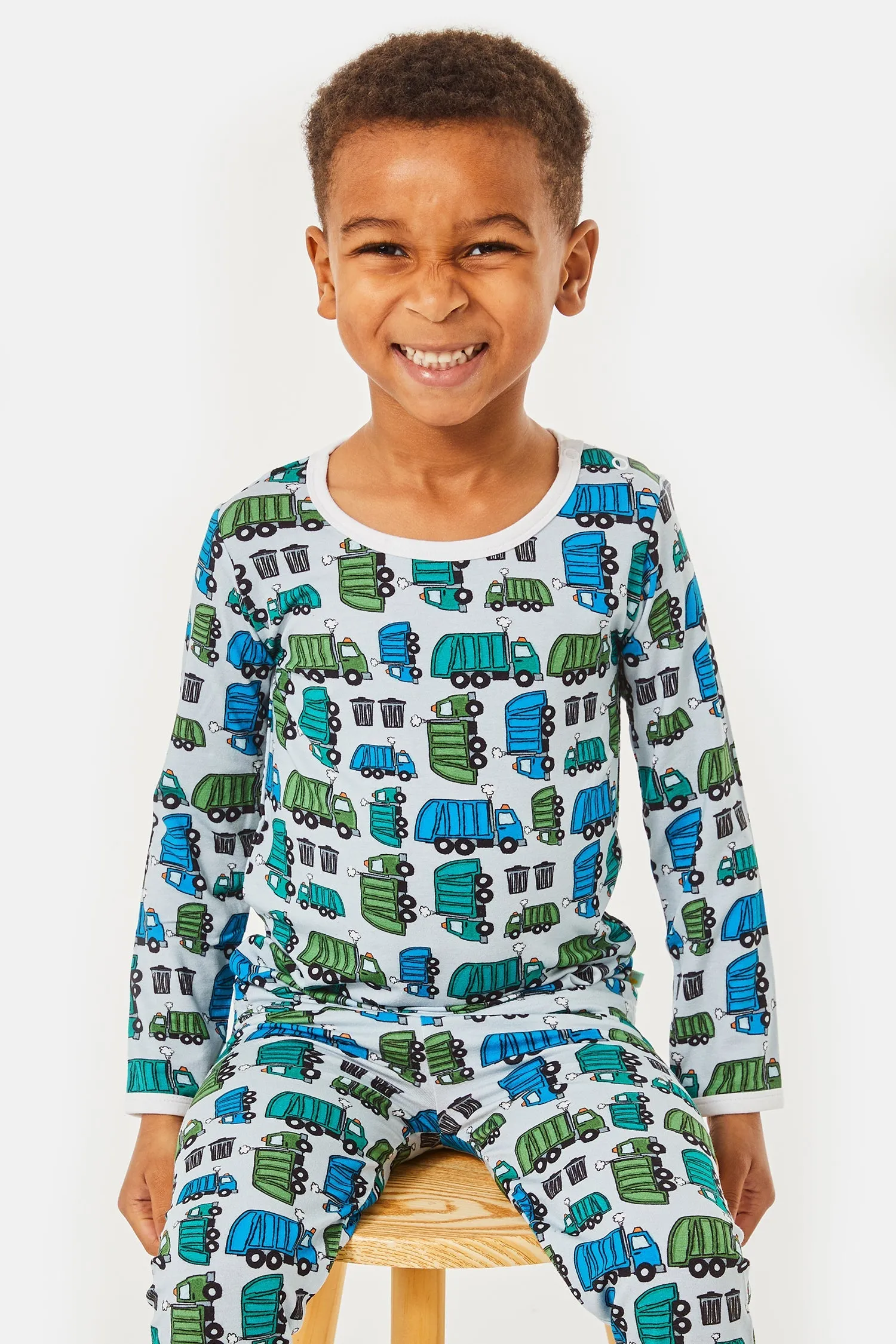 Pyjama à manches longues - Camions poubelles Babykids_Clover-Baby-Kids