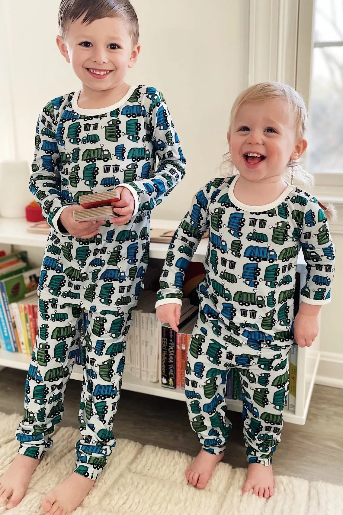 Pyjama à manches longues - Camions poubelles Babykids_Clover-Baby-Kids