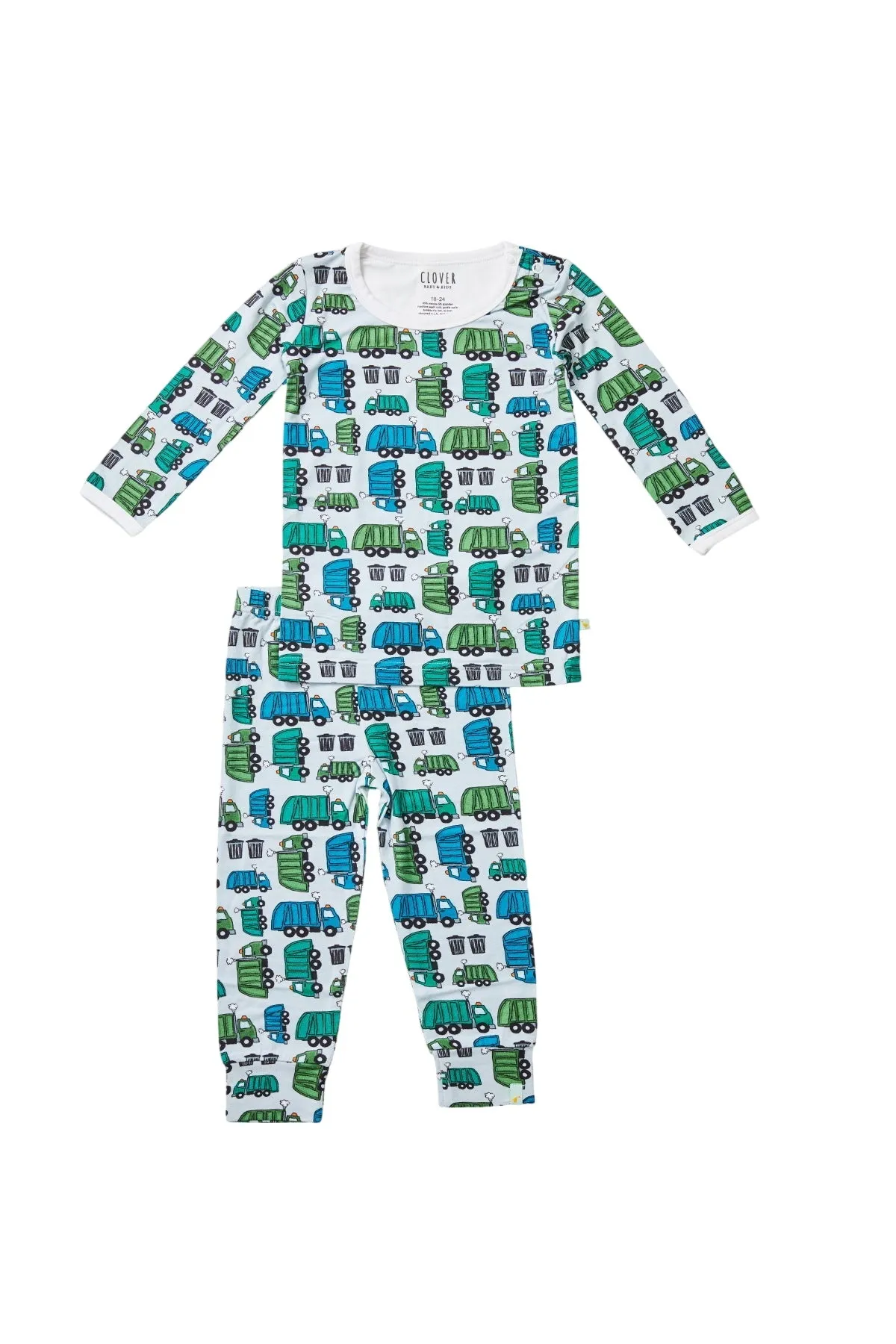 Pyjama à manches longues - Camions poubelles Babykids_Clover-Baby-Kids