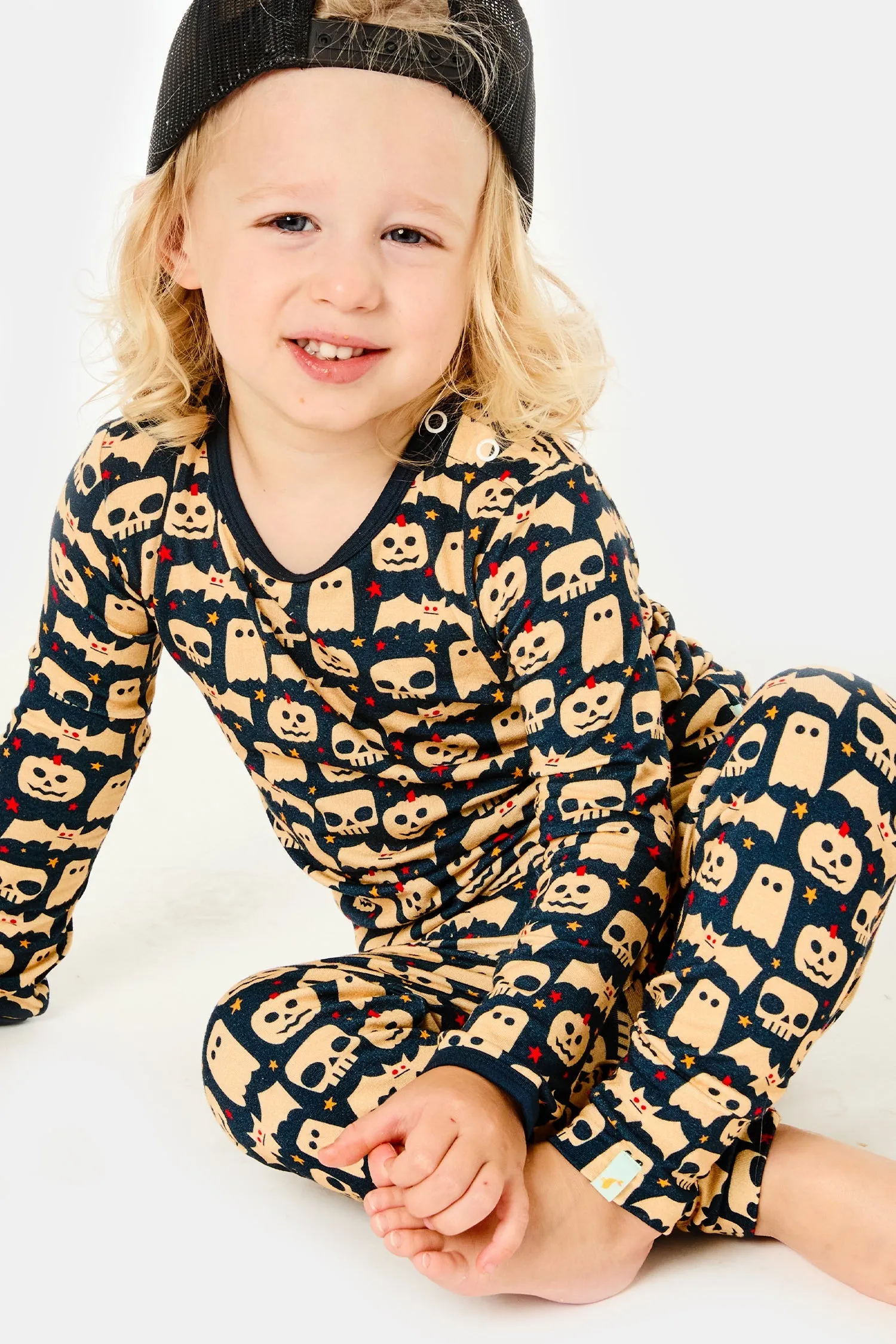 Pyjama à Manches Longues - Ensemble Squelettes Halloween Bébé-Enfant Clover-Baby-Kids