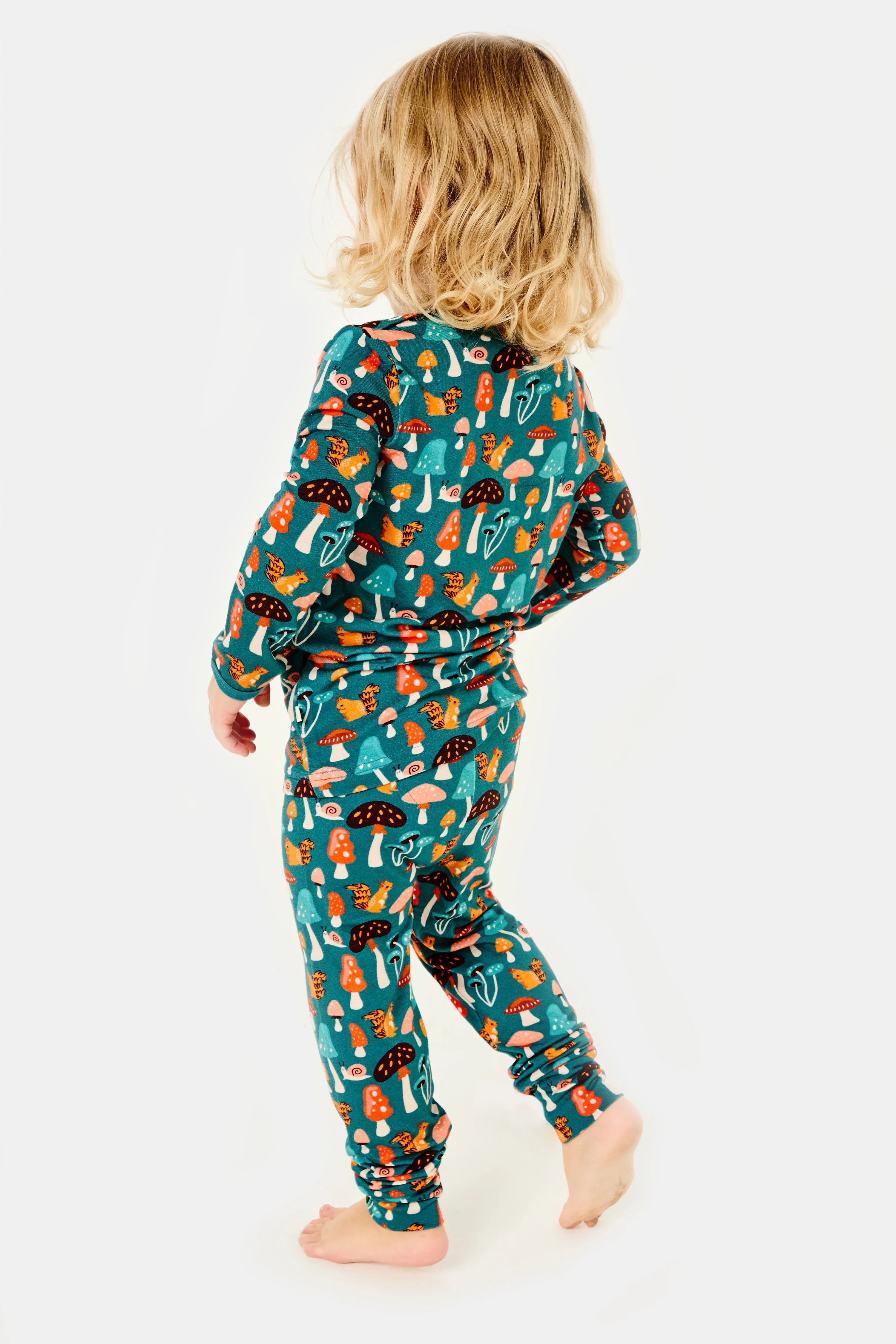 Pyjama à Manches Longues - Forêt Champignon BébéEnfant_Clover-Baby-Kids