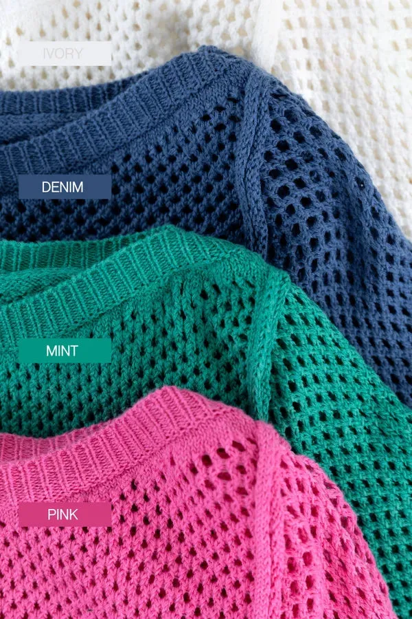 Sweater Femme Col Rond à Manches Dolman Lost in the Music
