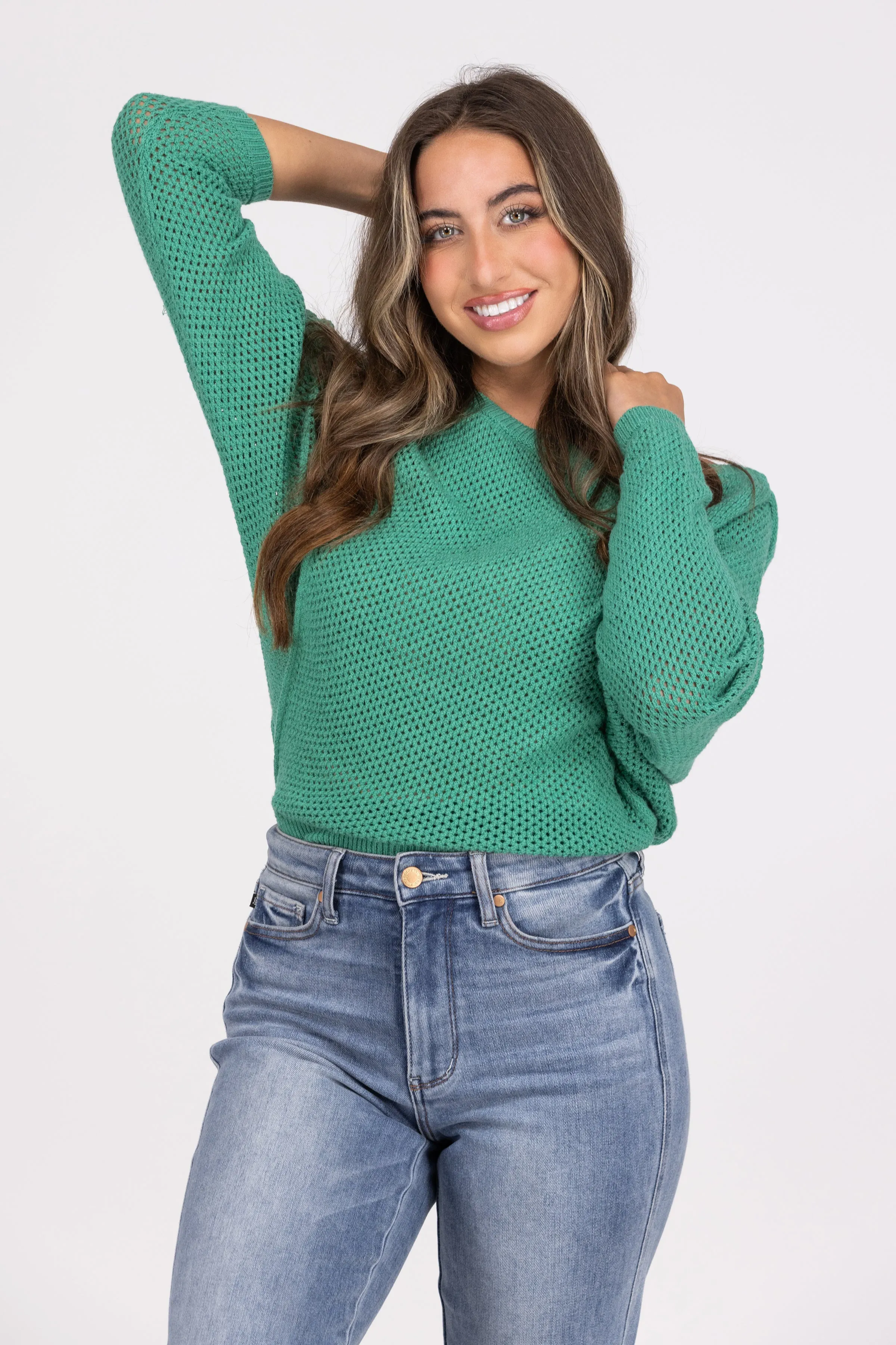 Sweater Femme Col Rond à Manches Dolman Lost in the Music