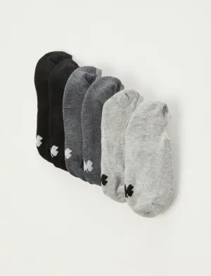 Lucky Brand Basic Sneaker Liner Pack Lunar Rock Lucky Brand