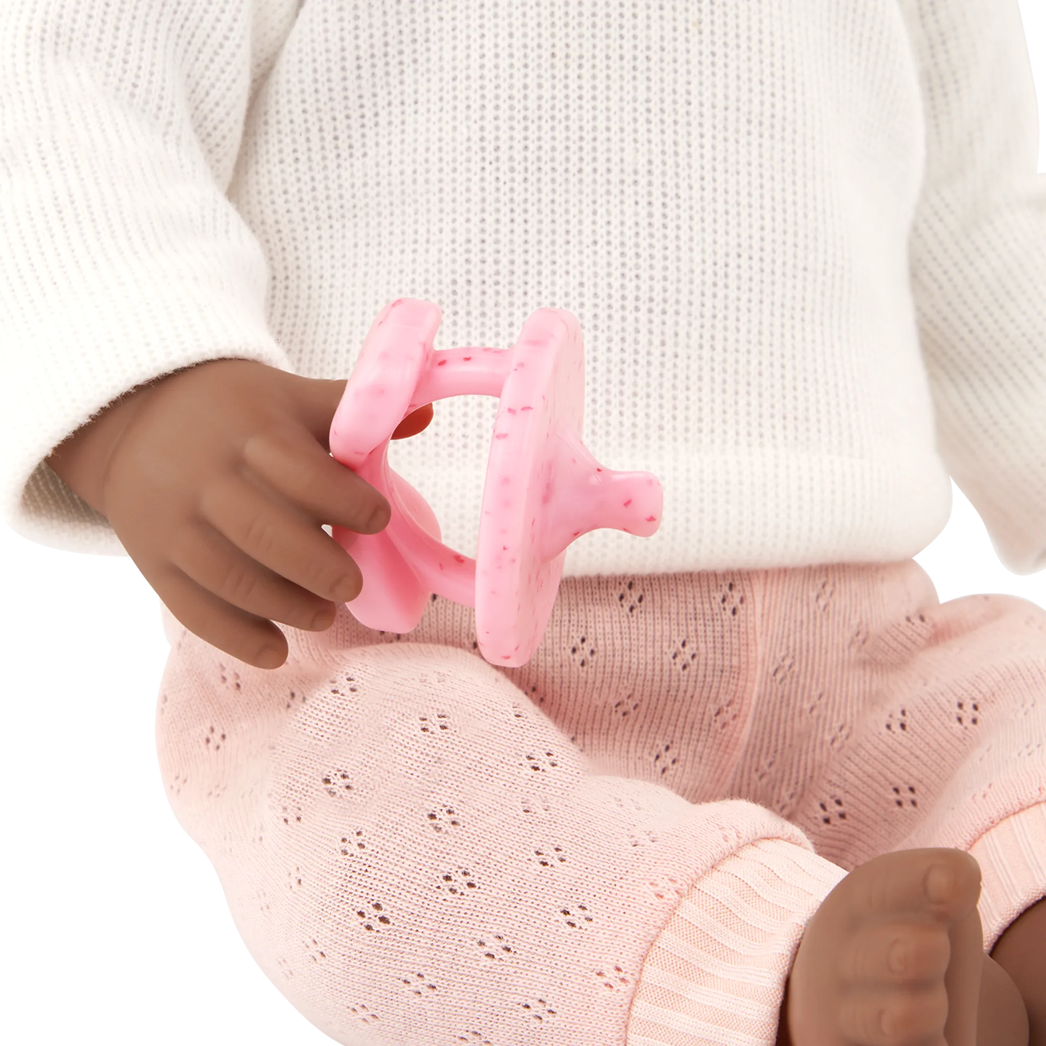 LullaBaby – Poupée avec Cheveux Bouclés Bruns