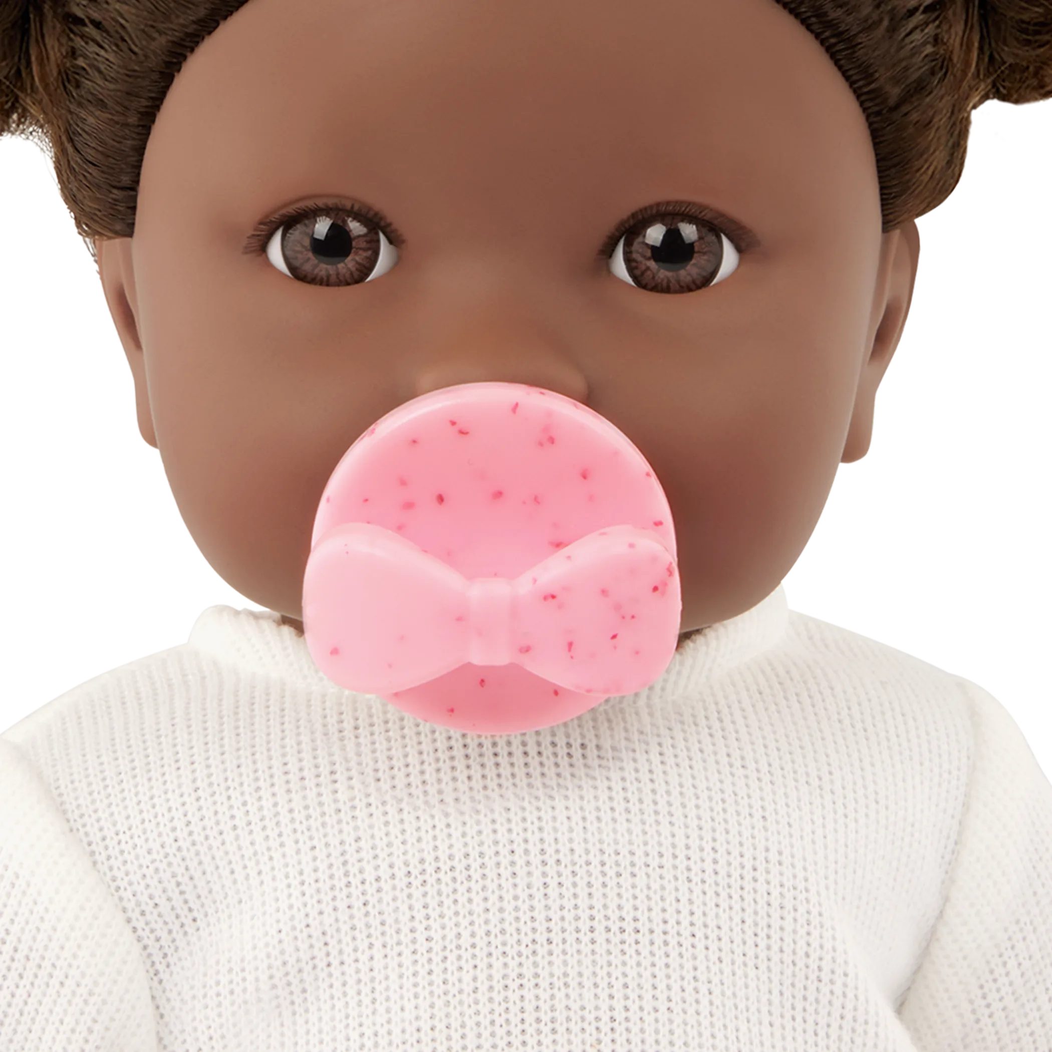 LullaBaby – Poupée avec Cheveux Bouclés Bruns