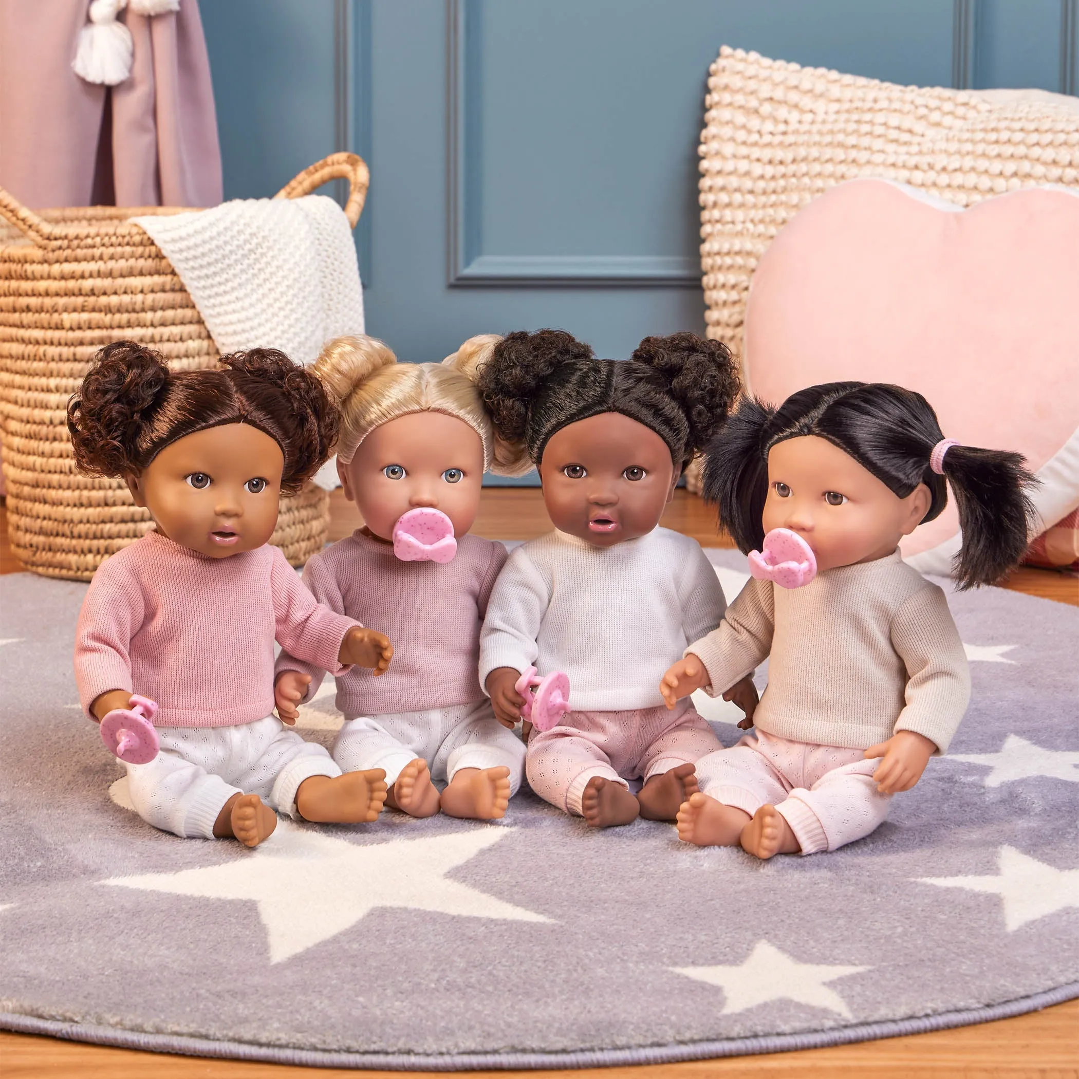 LullaBaby – Poupée avec Cheveux Blonds Ondulés