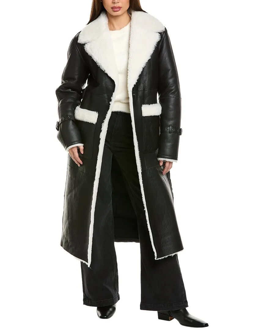 Manteau en cuir Sabreen Mackage