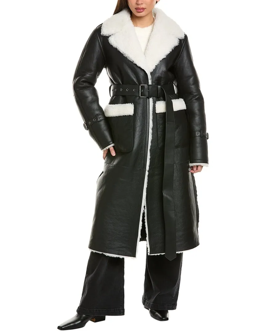 Manteau en cuir Sabreen Mackage