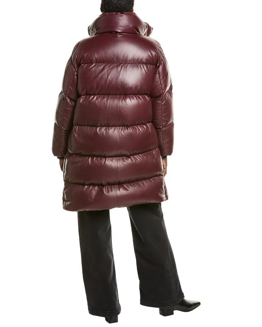 Mackage Saya Doudoune Matelassée en Cuir