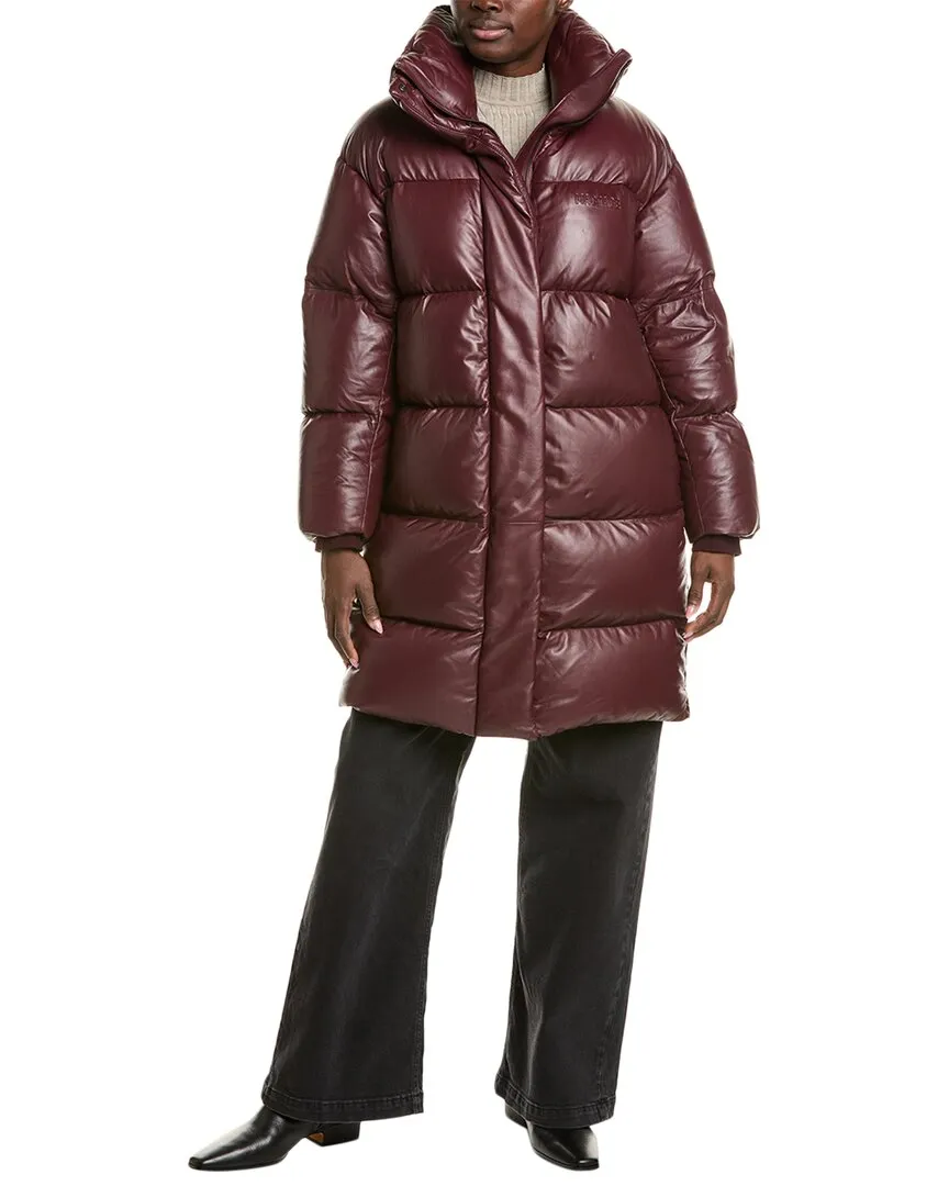 Mackage Saya Doudoune Matelassée en Cuir