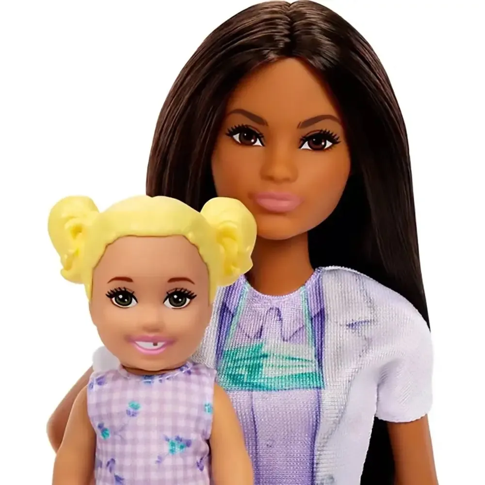 Mattel Toys Barbie Tu Peux Tout Devenir Dentiste Avec Poupée Mode Brune