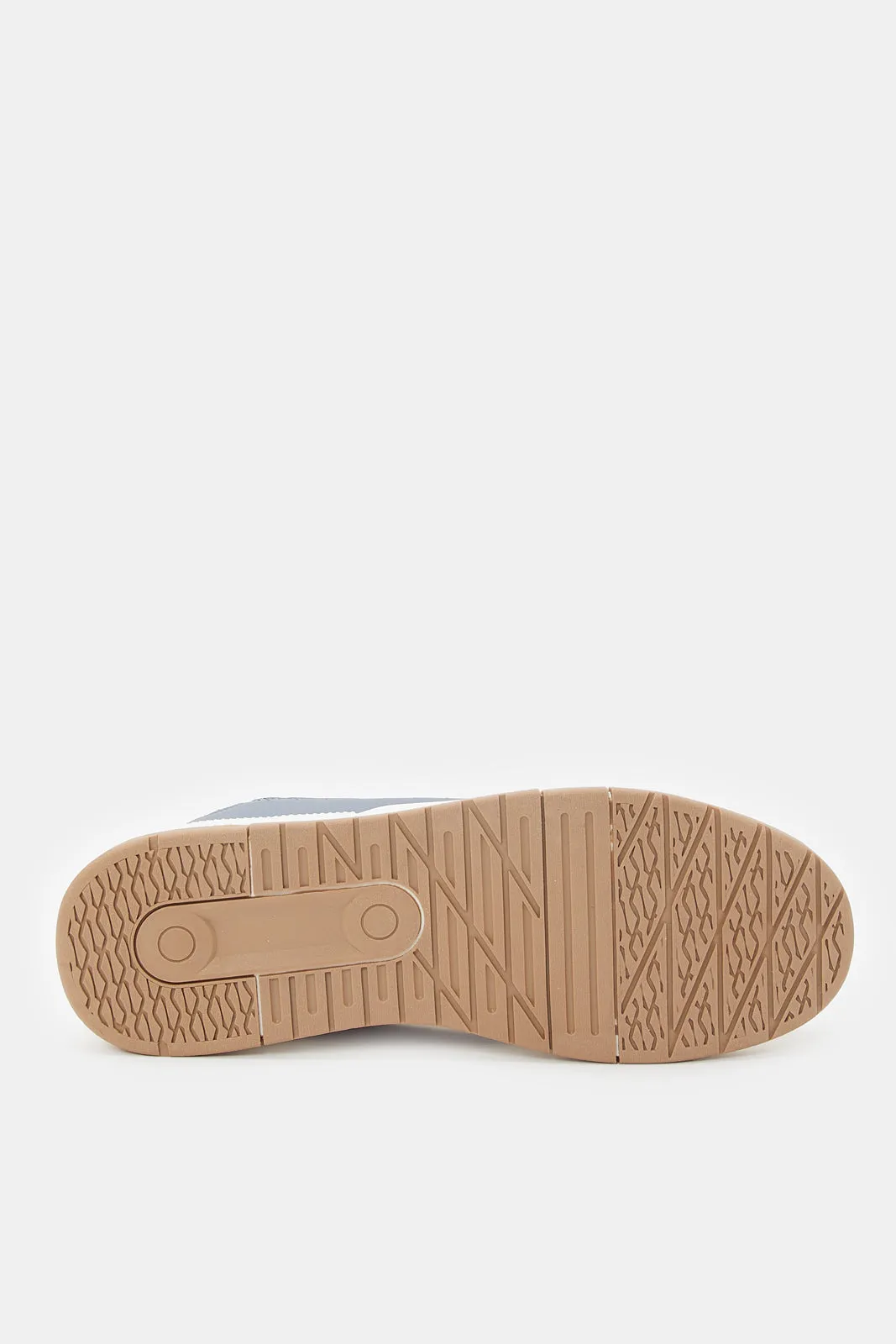 Chaussures de skate à motifs beige pour hommes