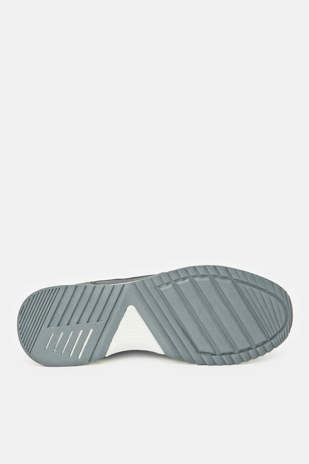 Baskets Homme Noir en Matériau Bloc