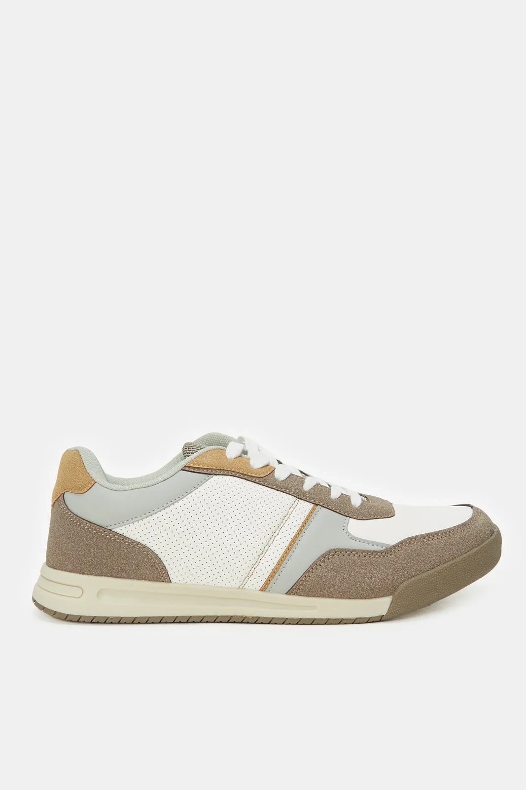 Baskets pour Homme Multicolores à Détails Ornementés