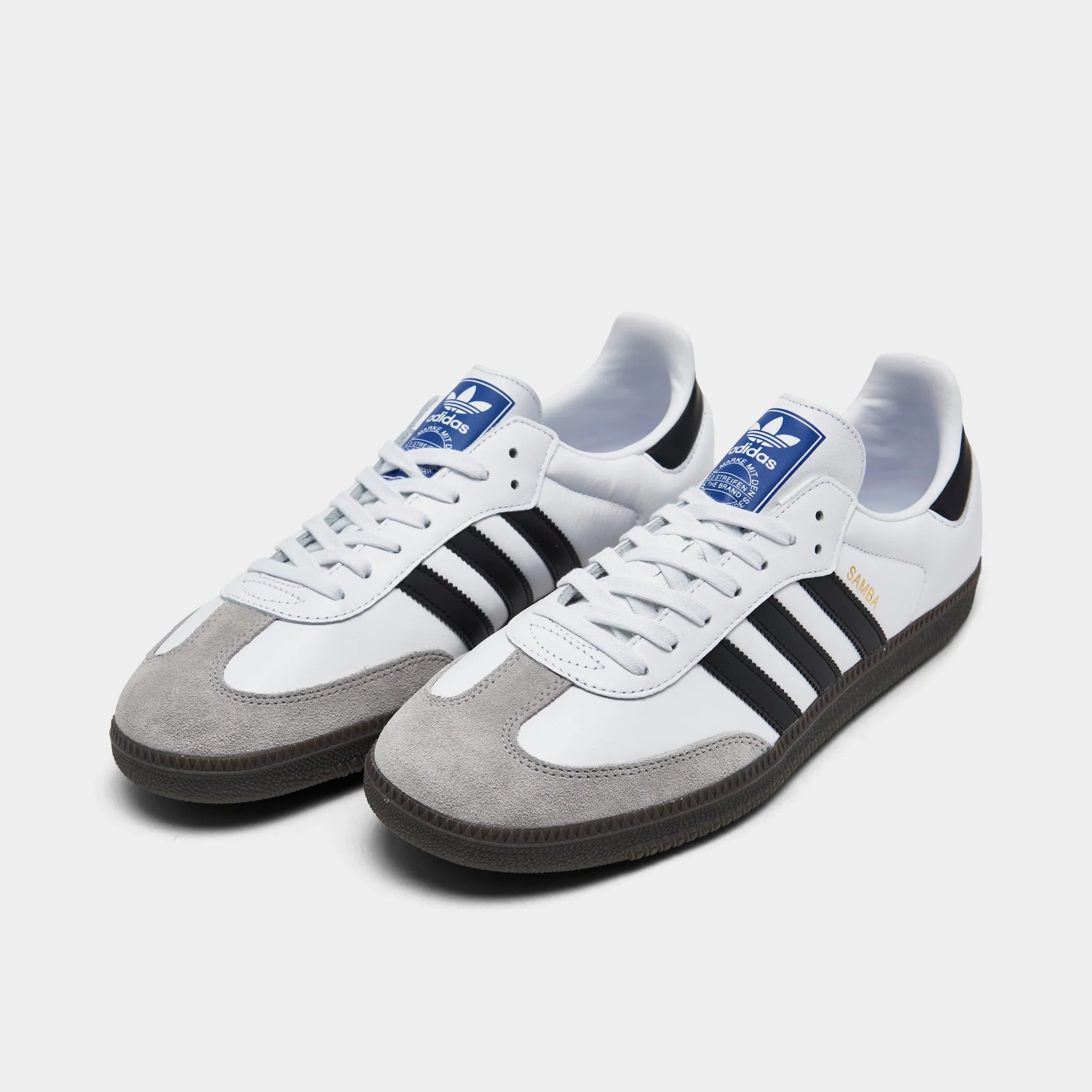 Adidas Originals Samba OG pour Homme Blanc Nuage / Noir de Base - Granit Clair