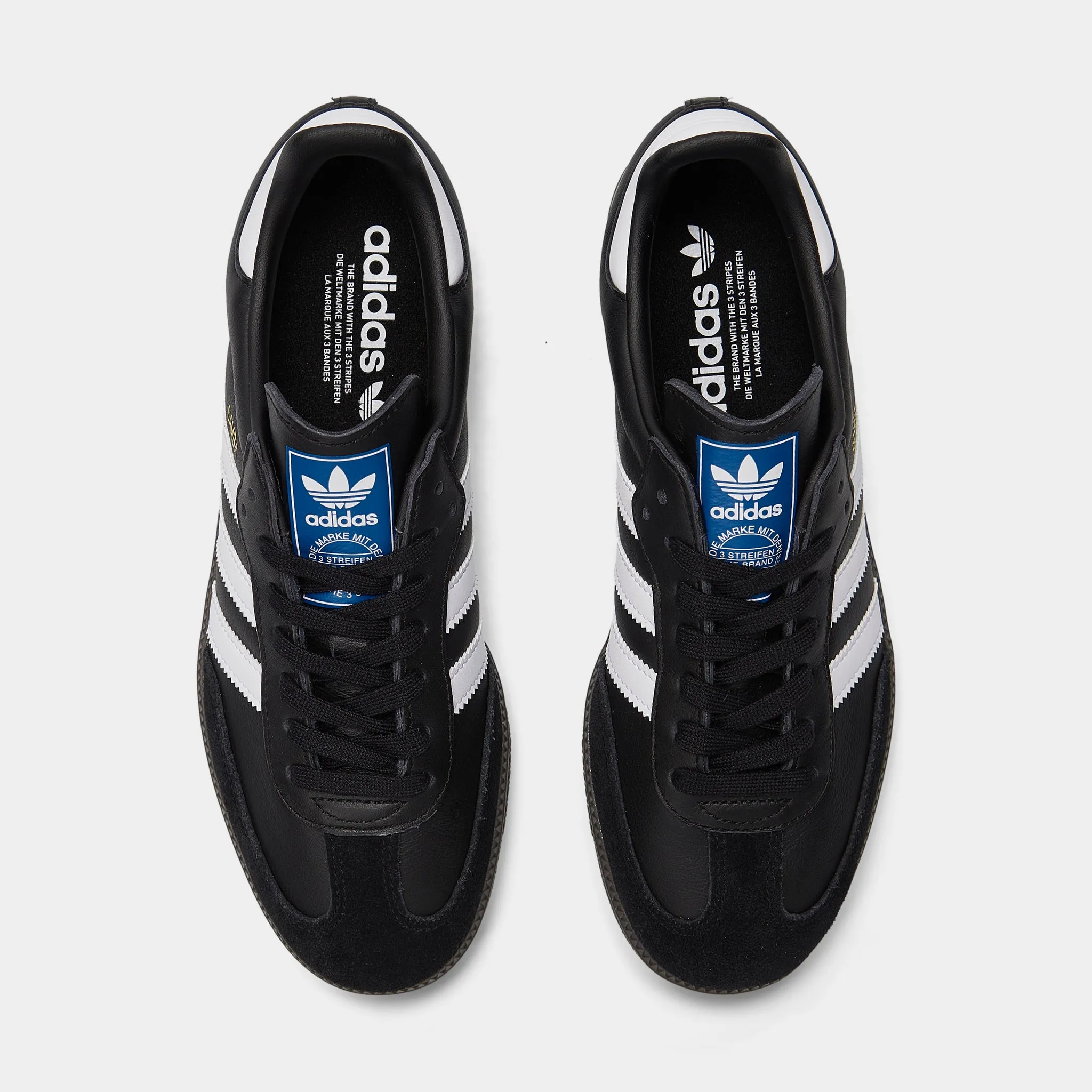 Adidas Originals Samba OG pour Homme Noir de Base / Blanc Nuage - Gomme