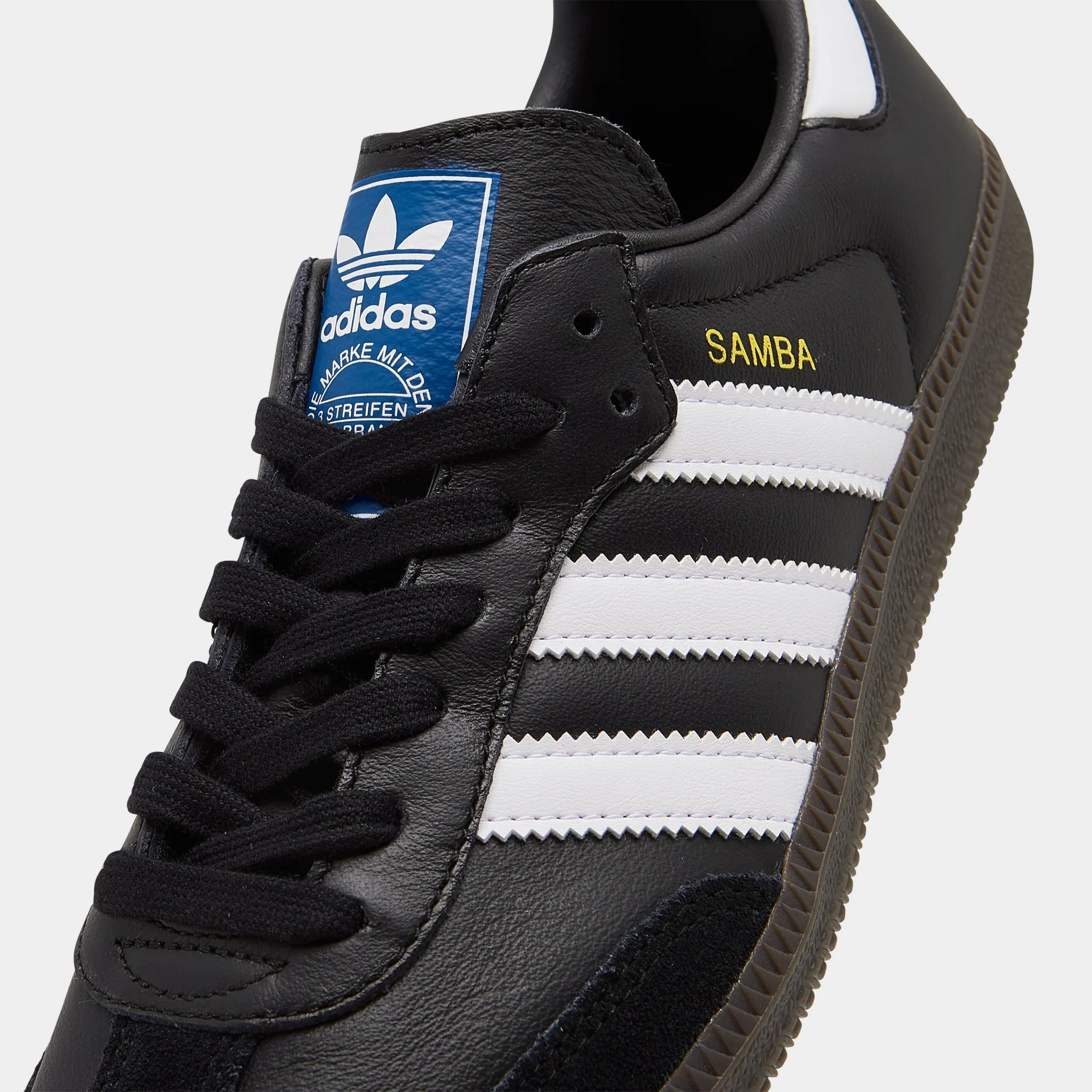 Adidas Originals Samba OG pour Homme Noir de Base / Blanc Nuage - Gomme