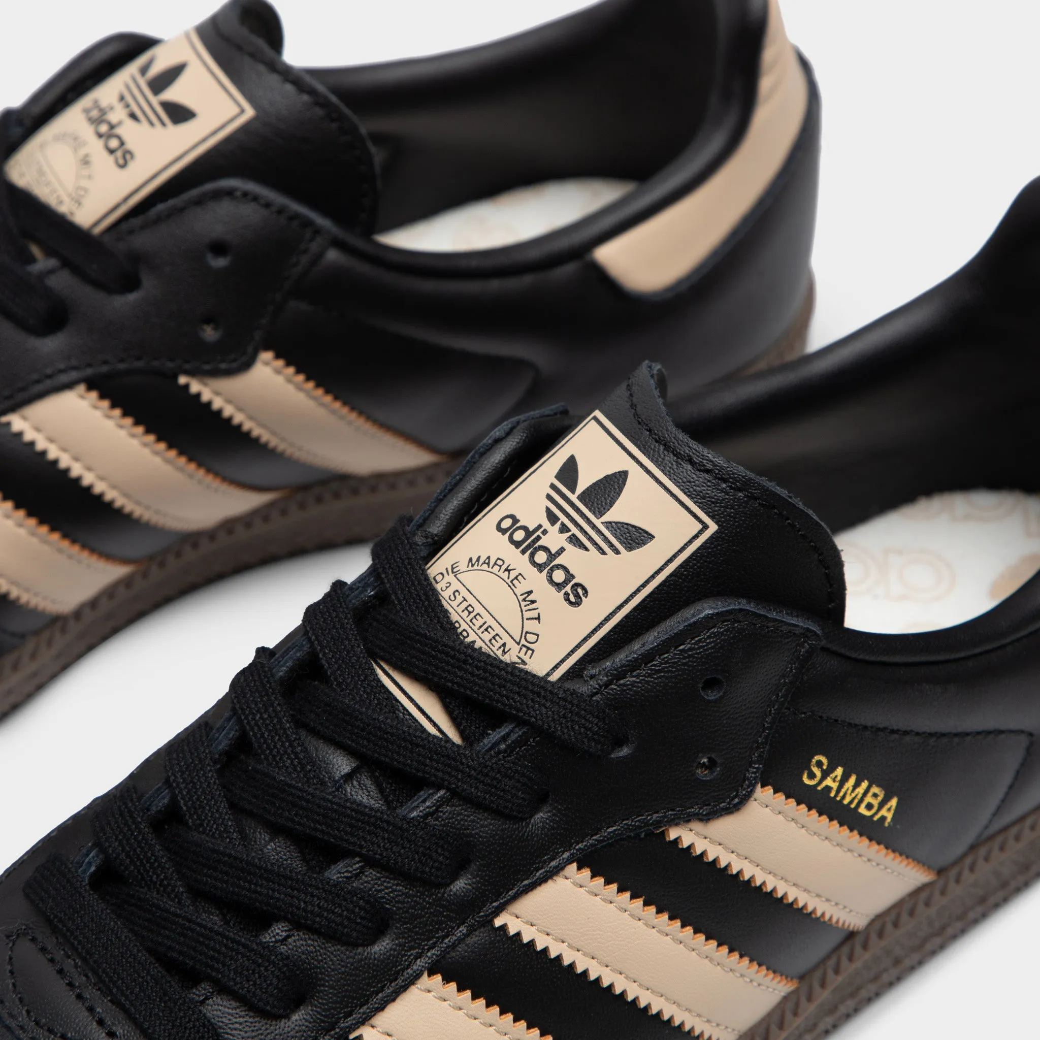 Adidas Samba OG pour Homme Noir Classique / Beige