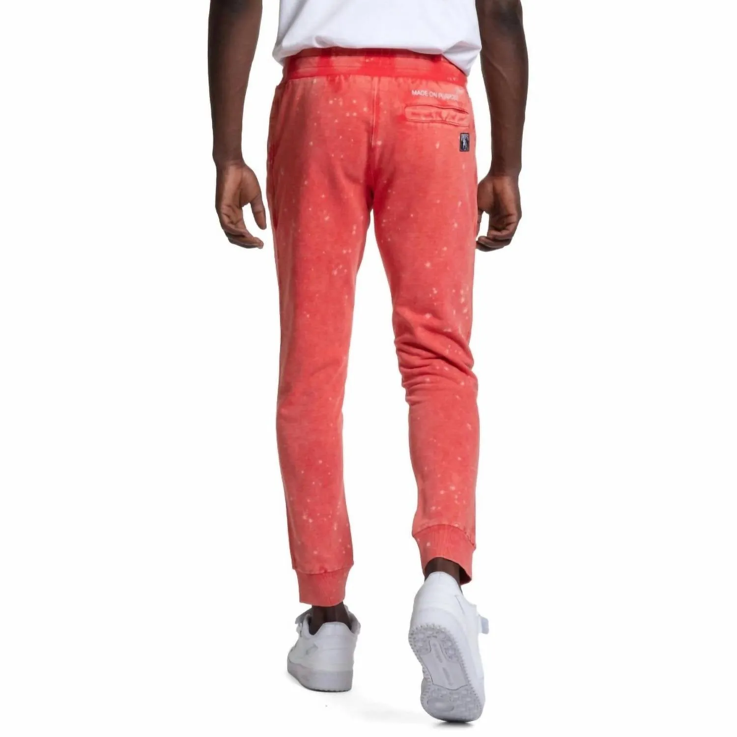 Pantalon de jogging Berly pour homme en rouge