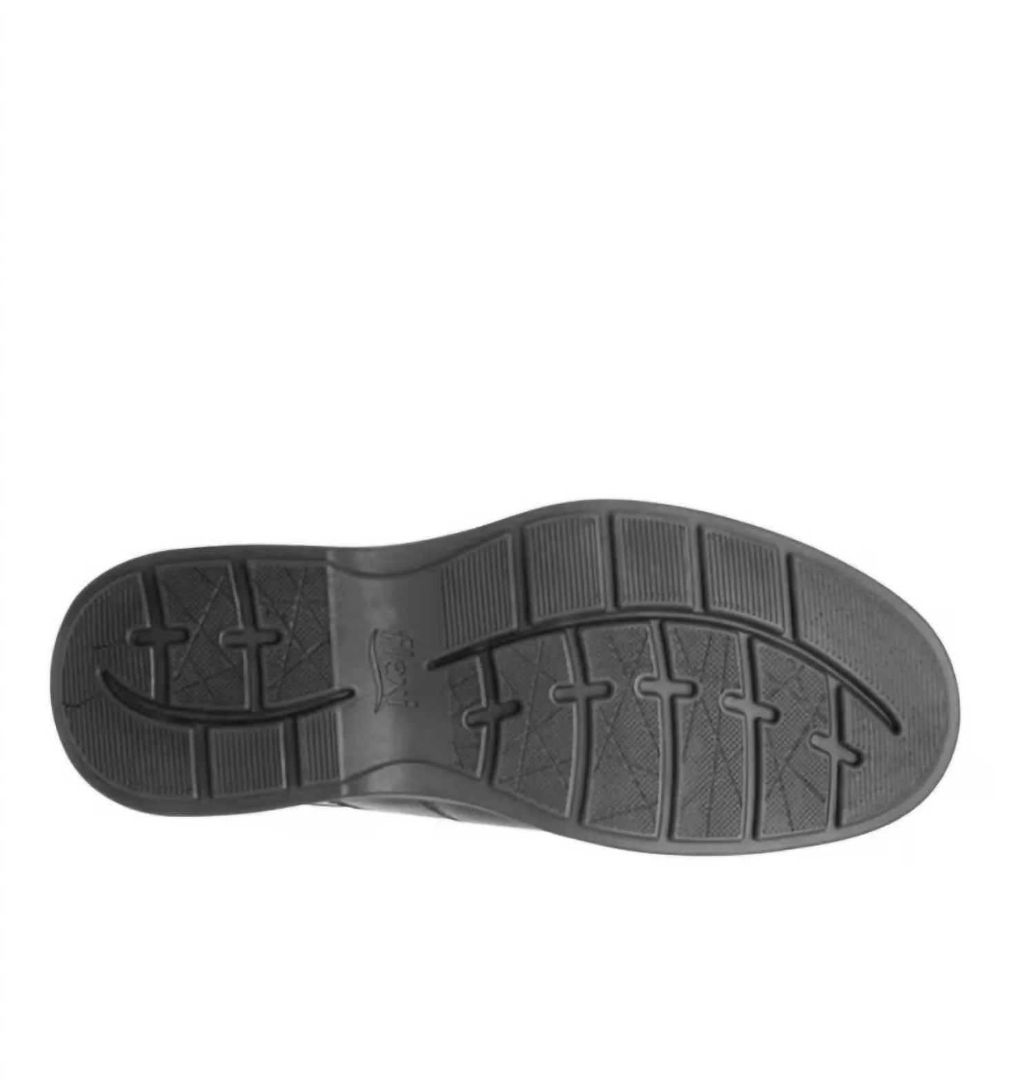 Chaussure Oxford en cuir pour homme en noir ecco