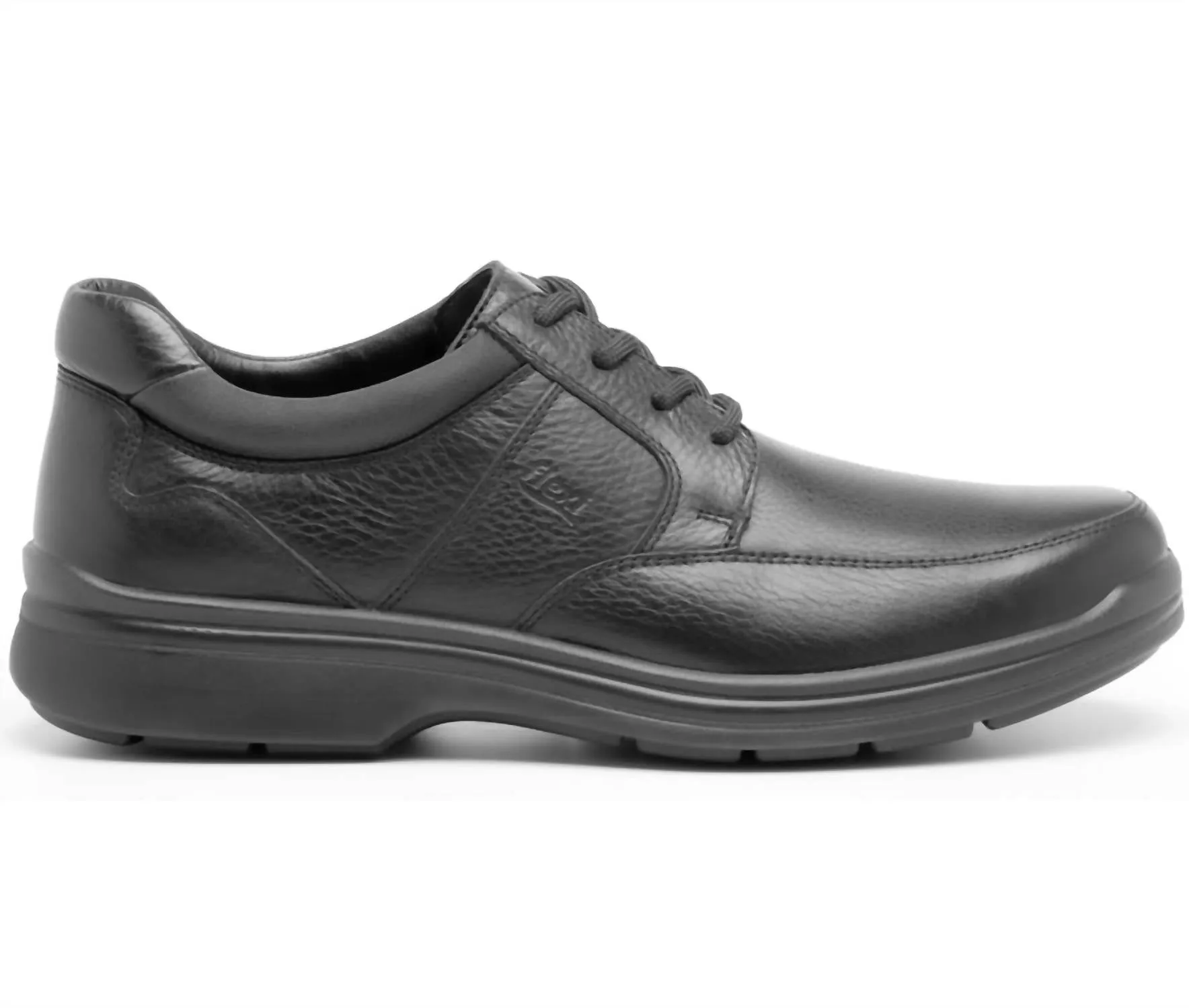 Chaussure Oxford en cuir pour homme en noir ecco