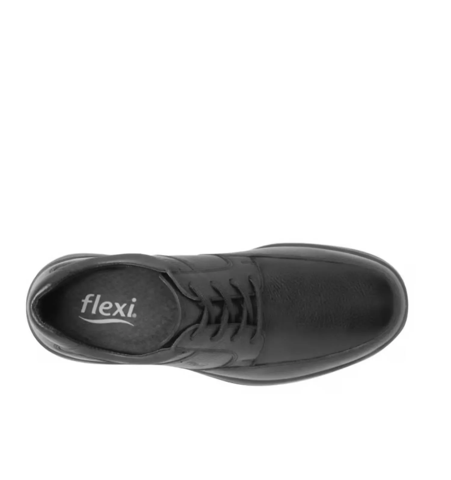 Chaussure Oxford en cuir pour homme en noir ecco