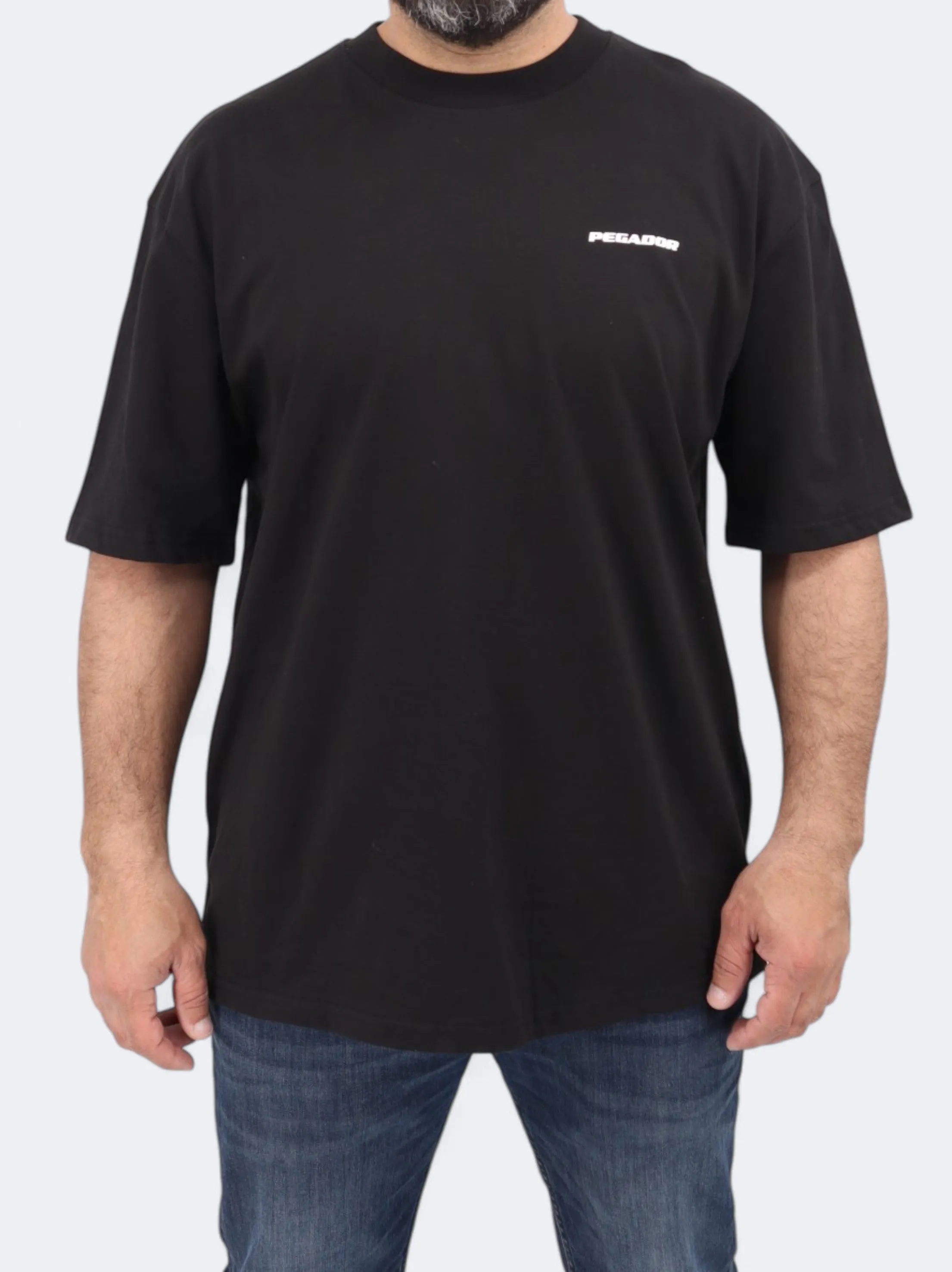 T-shirt imprimé pour homme, Noir