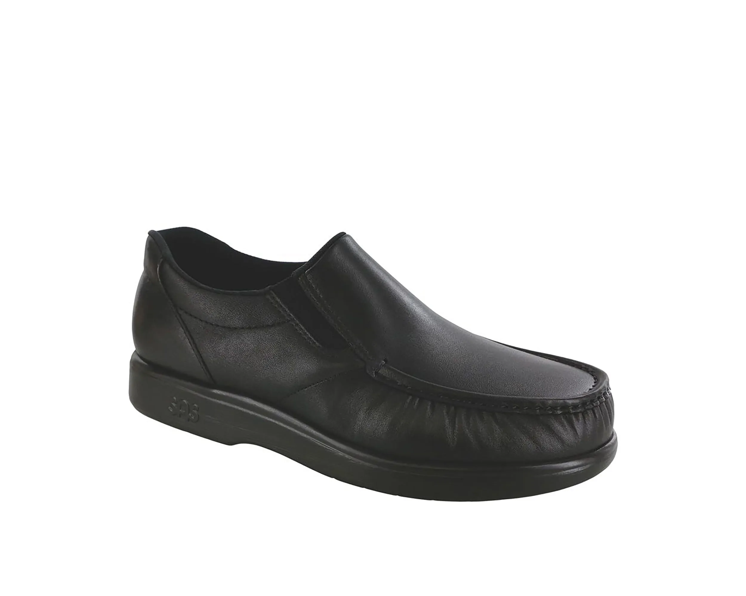 Mocassin à enfiler avec empiècement latéral pour homme