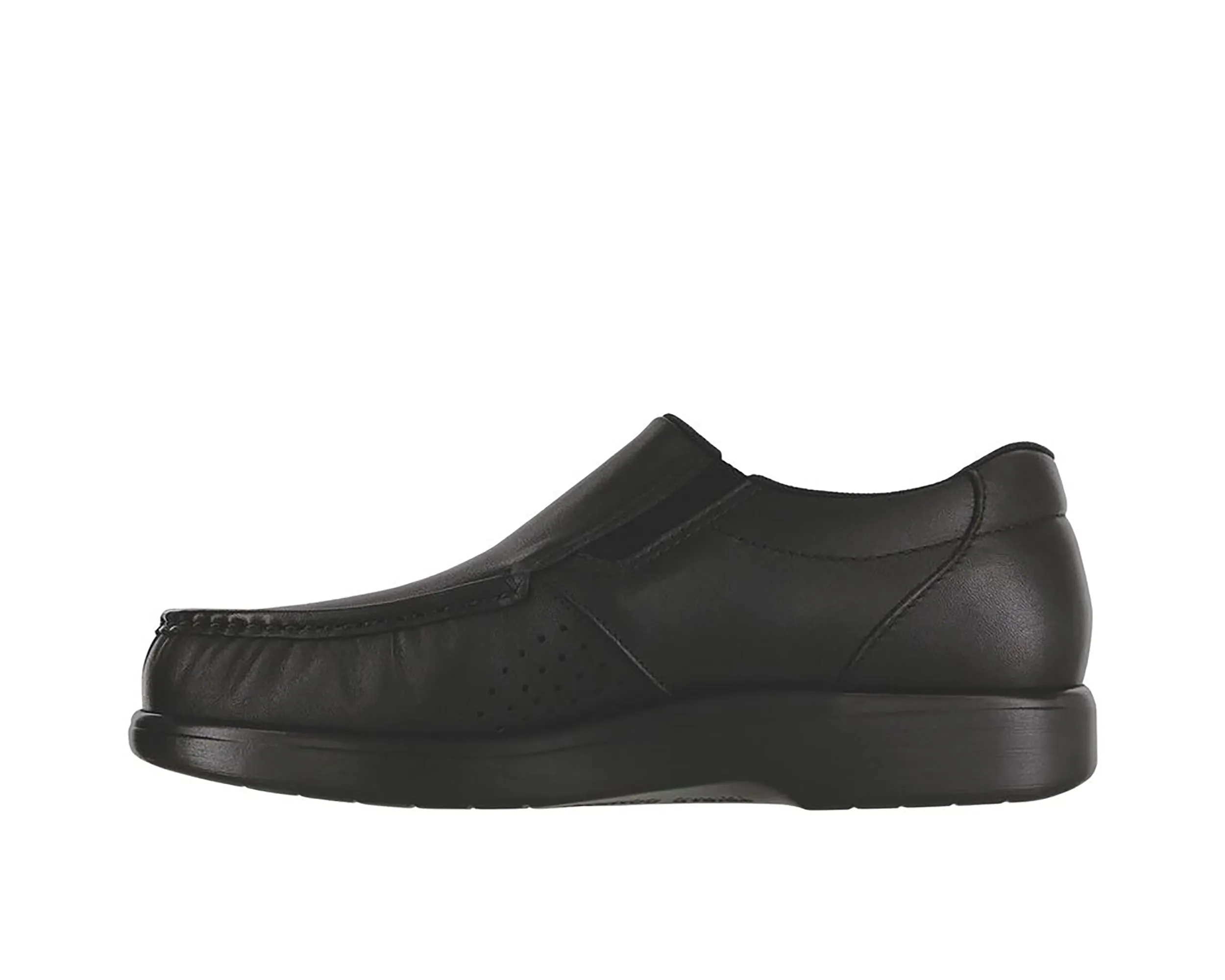Mocassin à enfiler avec empiècement latéral pour homme