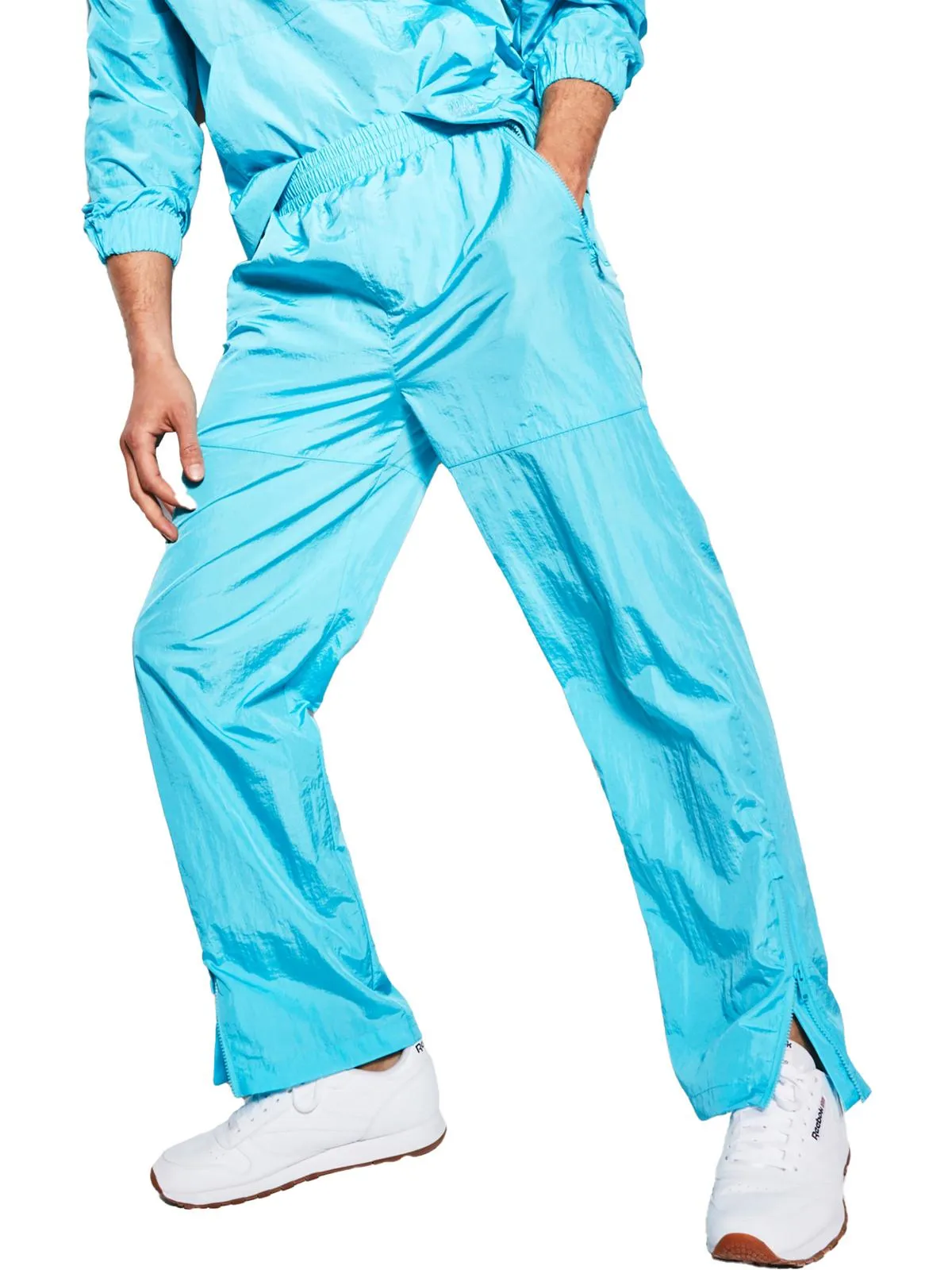 Pantalon de jogging droit et lisse pour homme