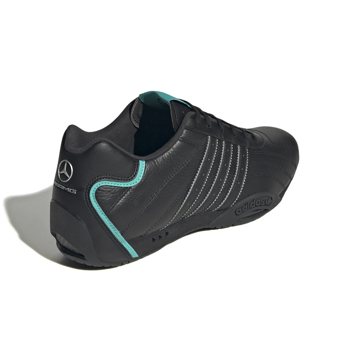   Mercedes AMG Petronas F1 Team Adi Racer Low 'Noir Fondamental Semi Mint Rush'