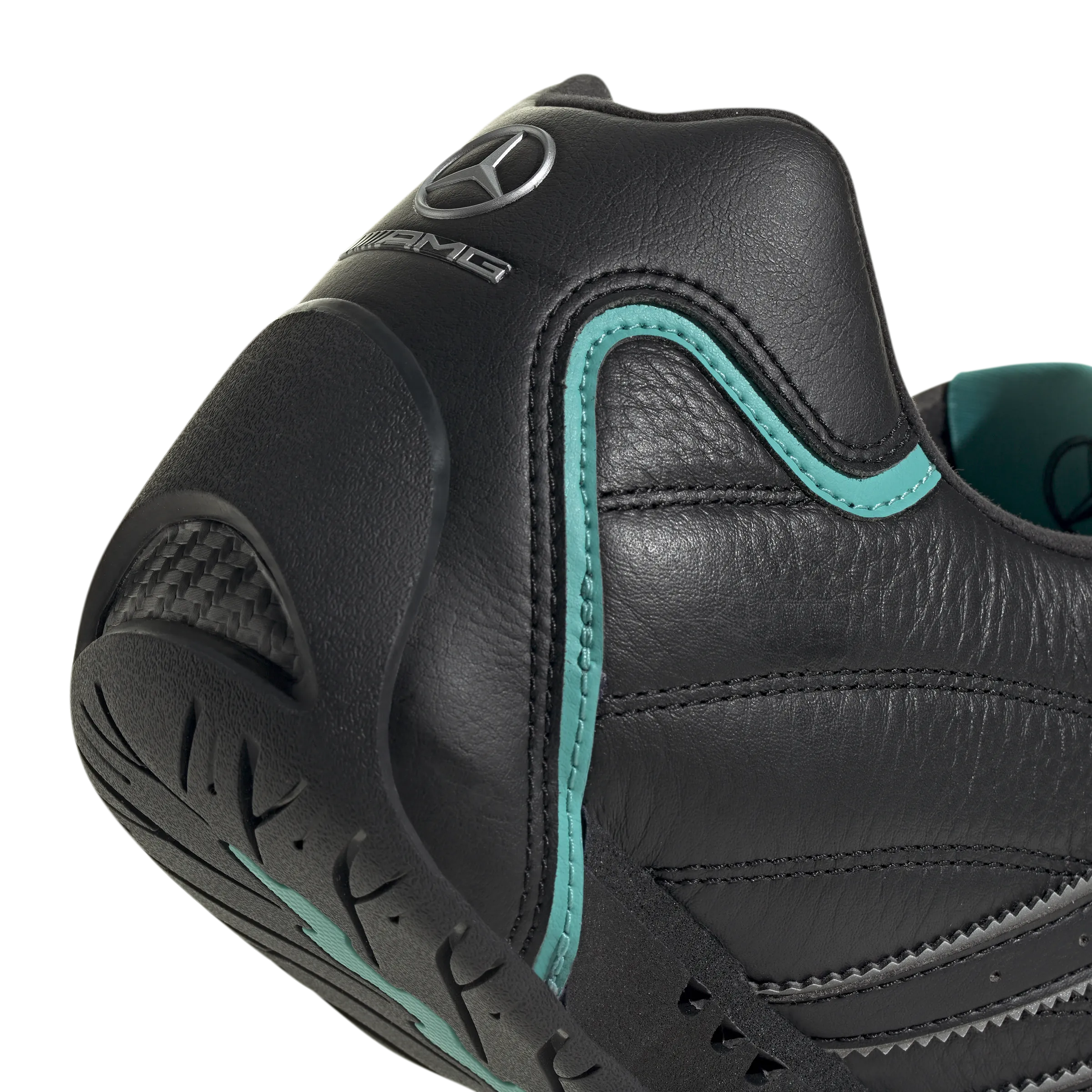   Mercedes AMG Petronas F1 Team Adi Racer Low 'Noir Fondamental Semi Mint Rush'