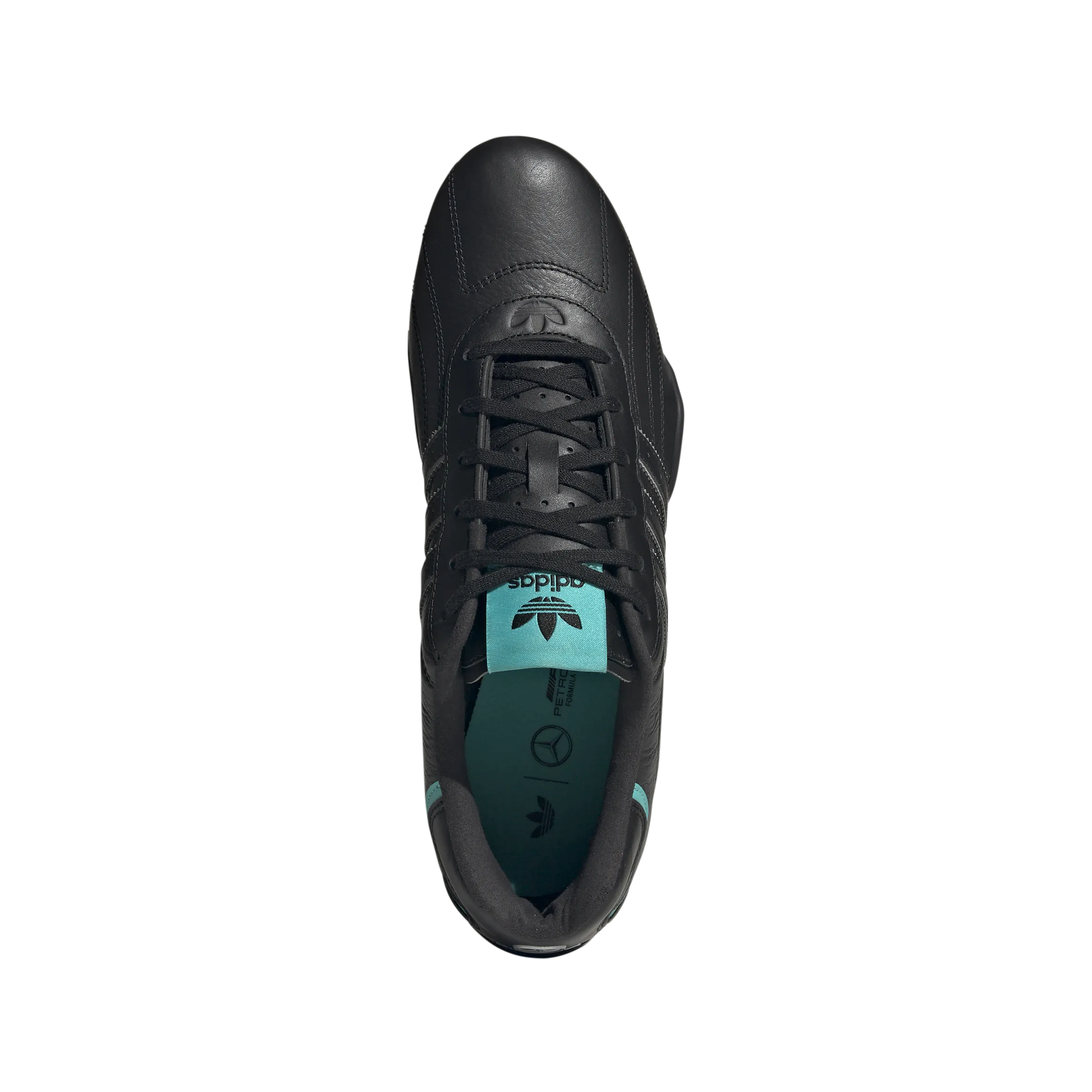  Mercedes AMG Petronas F1 Team Adi Racer Low 'Noir Fondamental Semi Mint Rush'