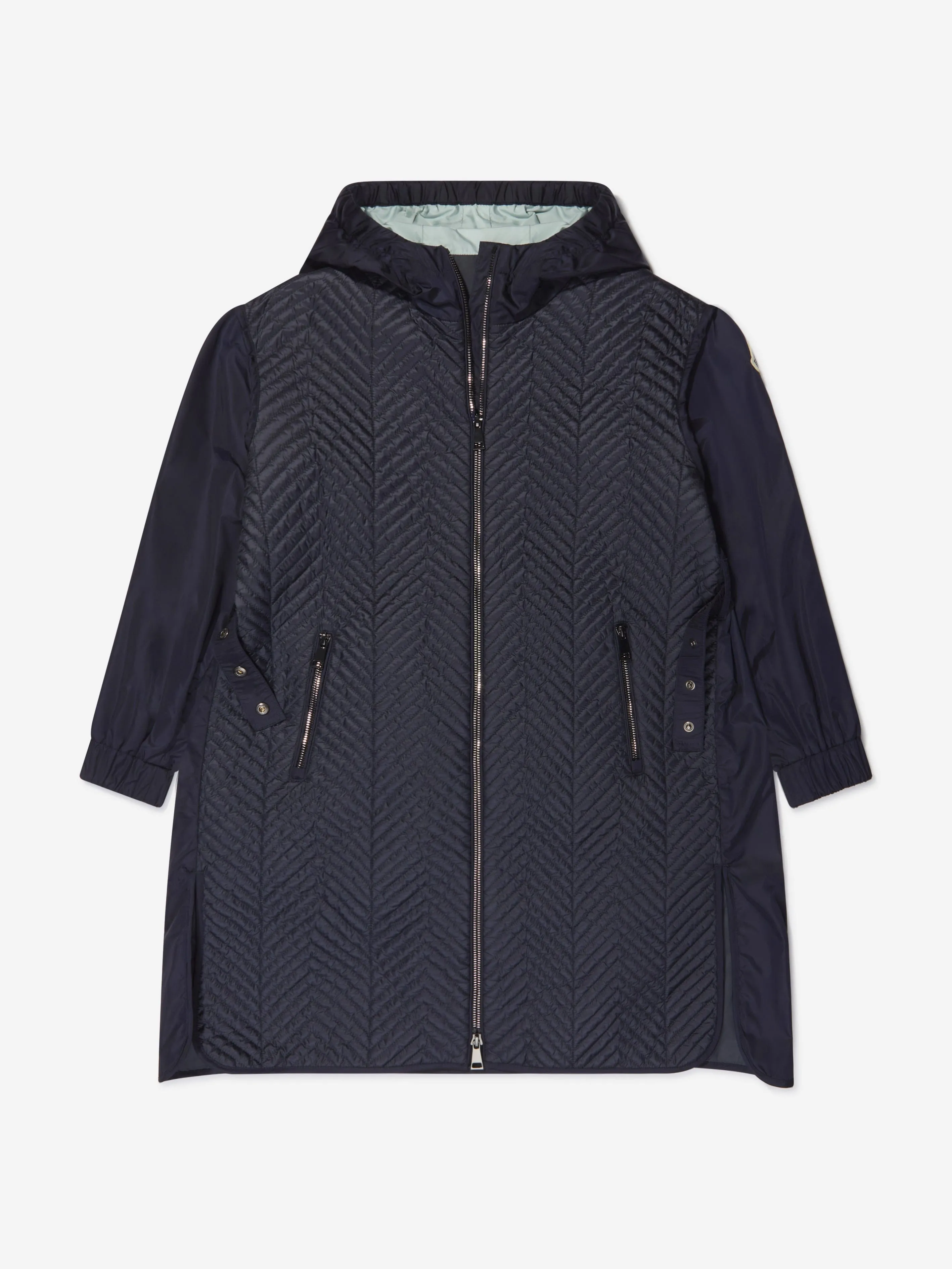 Manteau long capuchonné Seldana pour fille Moncler Enfant
